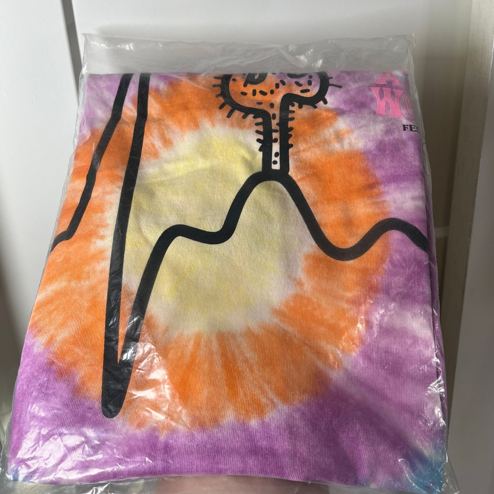 Travis Scott Travis Scott Cactus Pulse Feeling Alive! Tie-Dye Shirt Men L Size US L / EU 52-54 / 3 - 8 Thumbnail