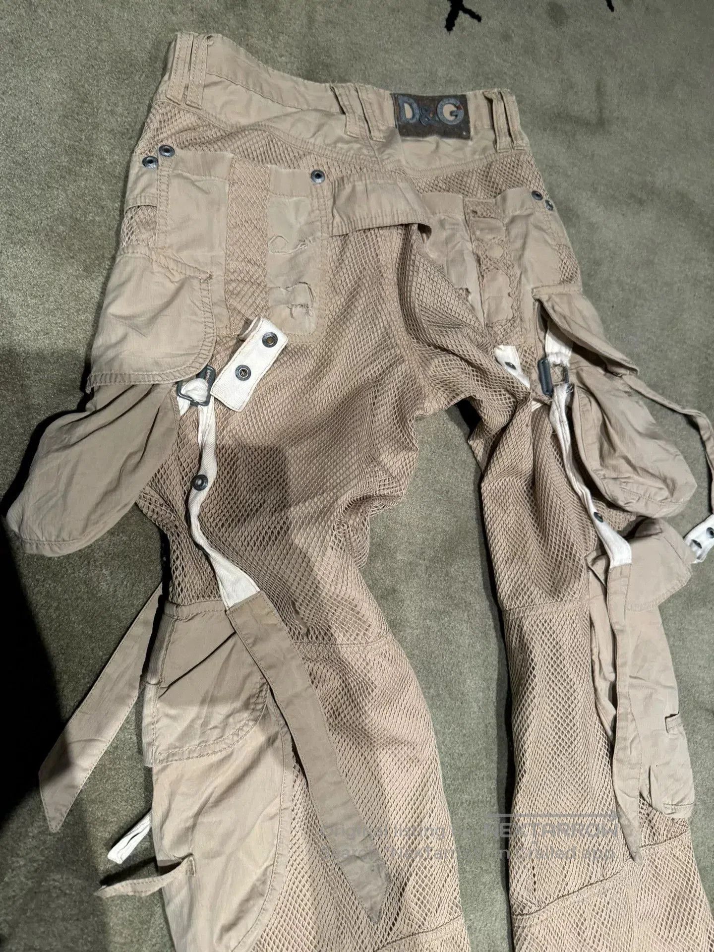 Dolce & Gabbana dolce&gabbana cargo pants distressed design. Size US 30 / EU 46 - 8 Thumbnail