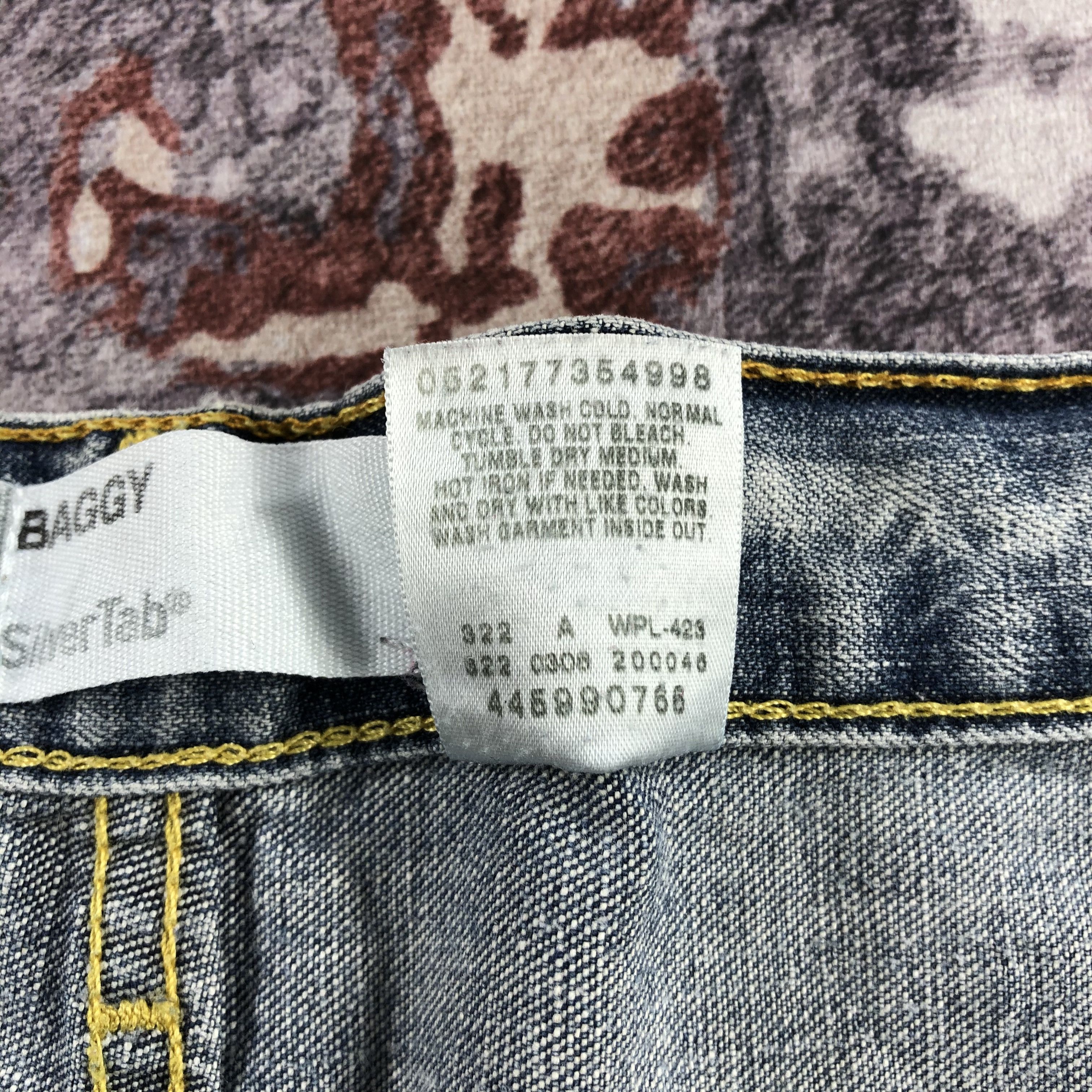 Levi's × Vintage Vintage Levis Silver Tab Baggy Jeans-JM2678 Size US 39 - 11 Thumbnail