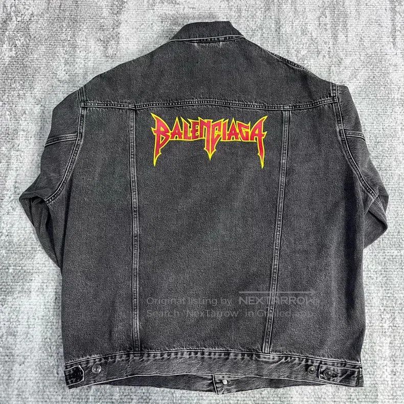Balenciaga Balenciaga Band Denim Jacket Size US S / EU 44-46 / 1 - 2 Thumbnail
