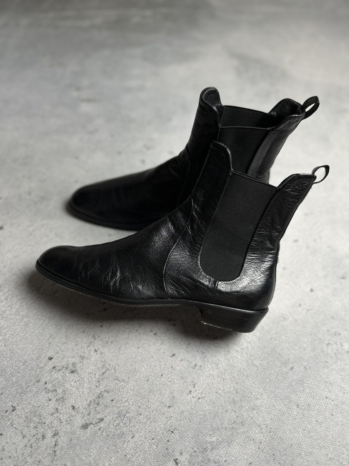 AGL AGL Leather Cowboy Boots Rare Italian Item Avant Garde y2k Size US 9 / IT 39 - 2 Thumbnail