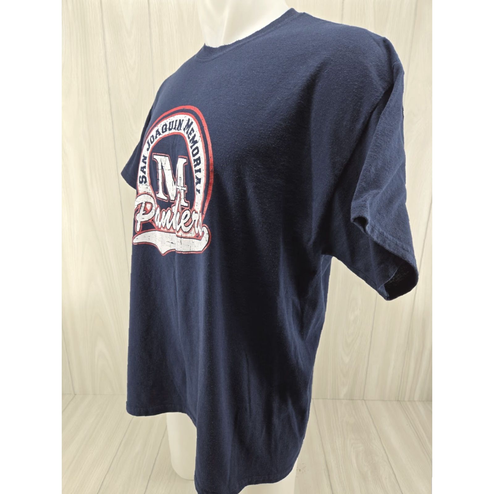 Gildan San Joaquin Memorial Panthers T-Shirt Blue Size XL Size US XL / EU 56 / 4 - 3 Thumbnail