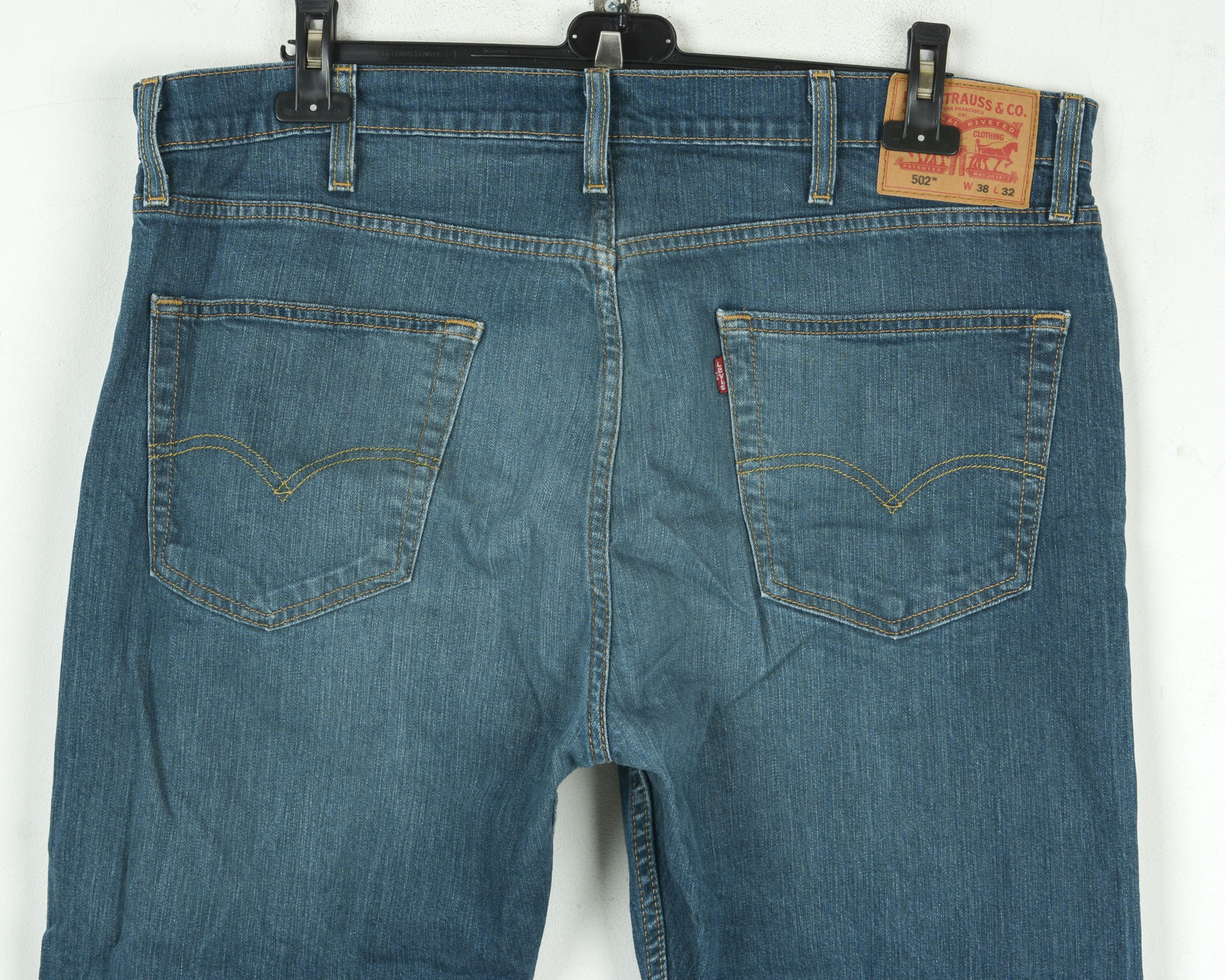 Levi's 502 vintage W38 L32 Reg Tapered Jeans Denim Pants Trousers Size US 38 / EU 54 - 4 Thumbnail