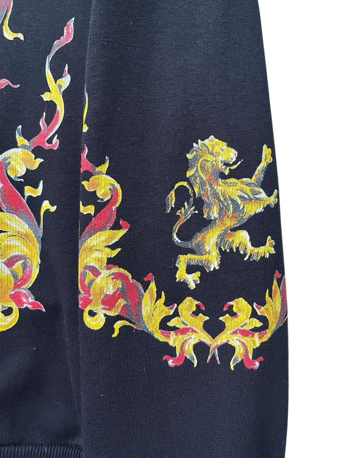Dolce & Gabbana Dolce & Gabbana black sweatshirt Heraldic Sicilia print Size US S / EU 44-46 / 1 - 2 Thumbnail