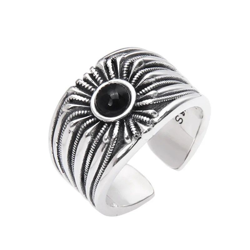 Jewelry × Vintage Vintage Thai Silver 925 Ring Size ONE SIZE - 6 Thumbnail