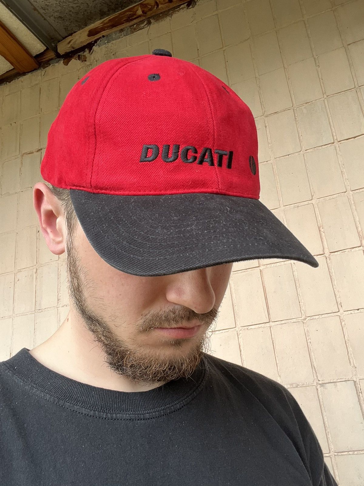 Vintage Vintage Ducati Racing Moto Cap Y2K Hat Size ONE SIZE - 17 Thumbnail