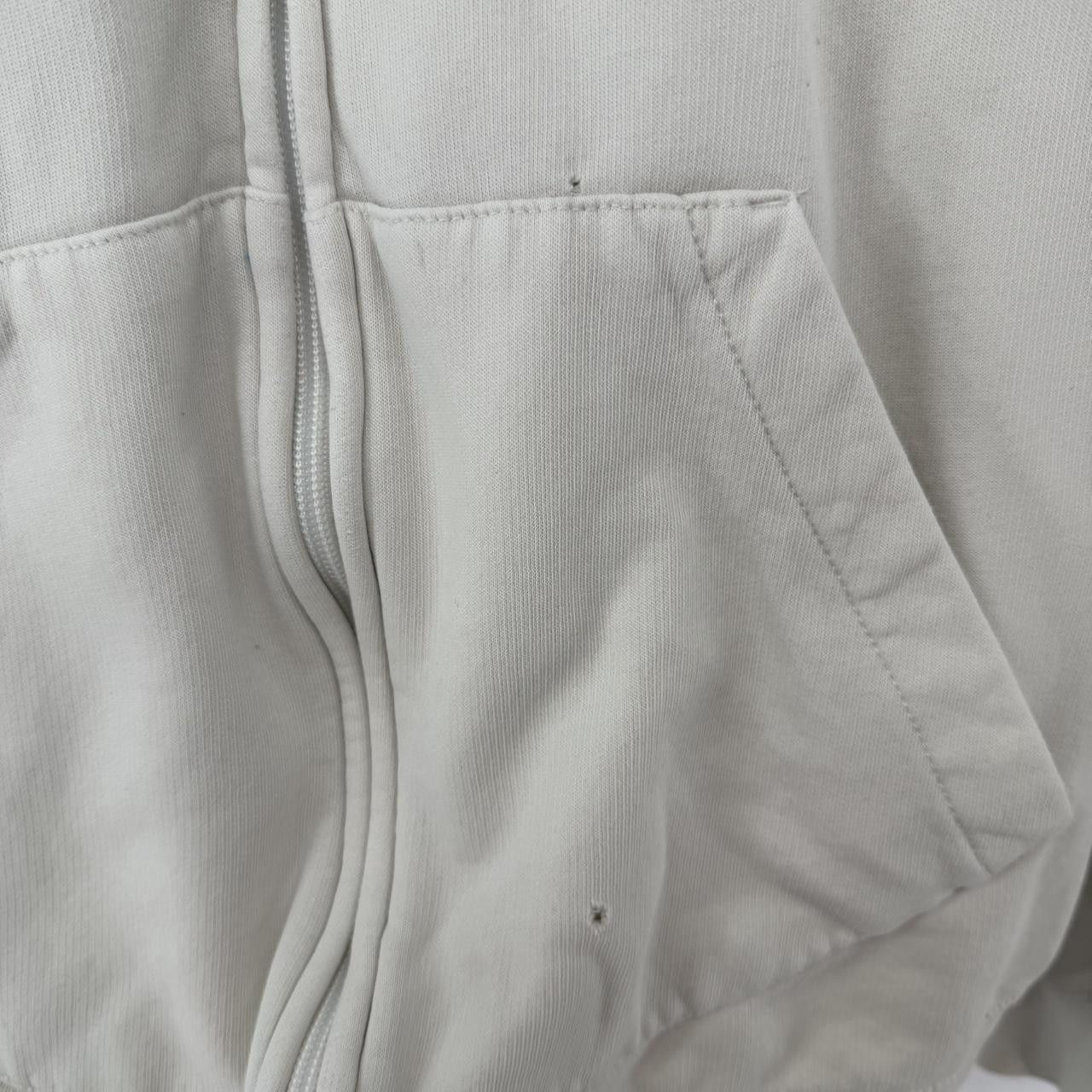 Nike Nike Air Full Zip Hoodie XL Cream Beige Embroidered Logo Size US XL / EU 56 / 4 - 4 Thumbnail