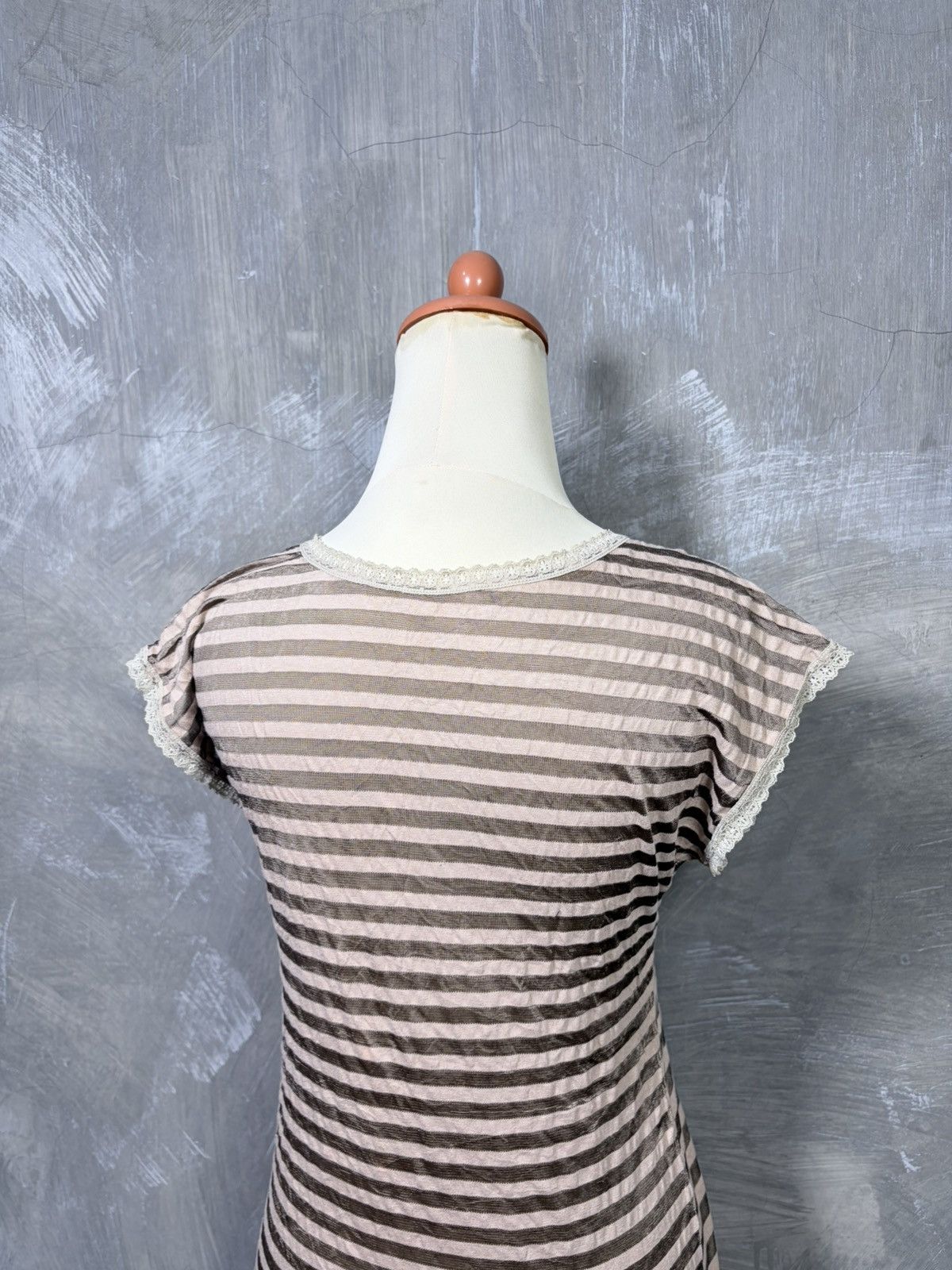 Japanese Brand Japanese Women Stripe T-shirt Lolita Style Size S / US 4 / IT 40 - 7 Thumbnail