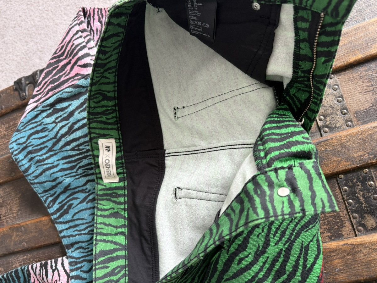 H&M × Kenzo Kenzo x H&M Jungle Jeans Size US 33 - 3 Thumbnail