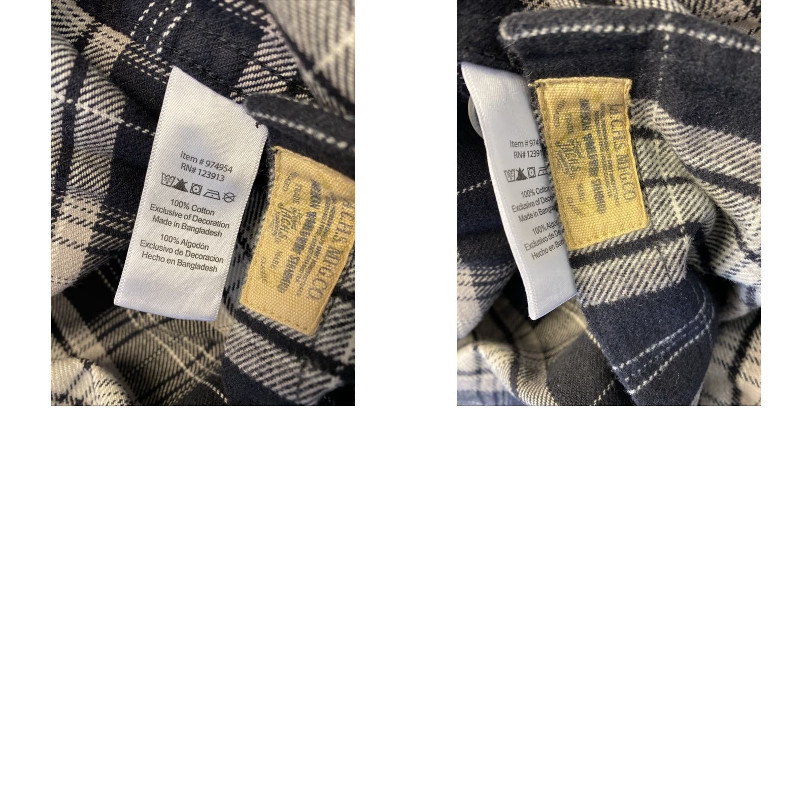 Vintage JACHS Men's Premium Shirt 2XL Cotton Jacket Plaid Pocket Gray Black /145-18 Size US XXL / EU 58 / 5 - 8 Thumbnail