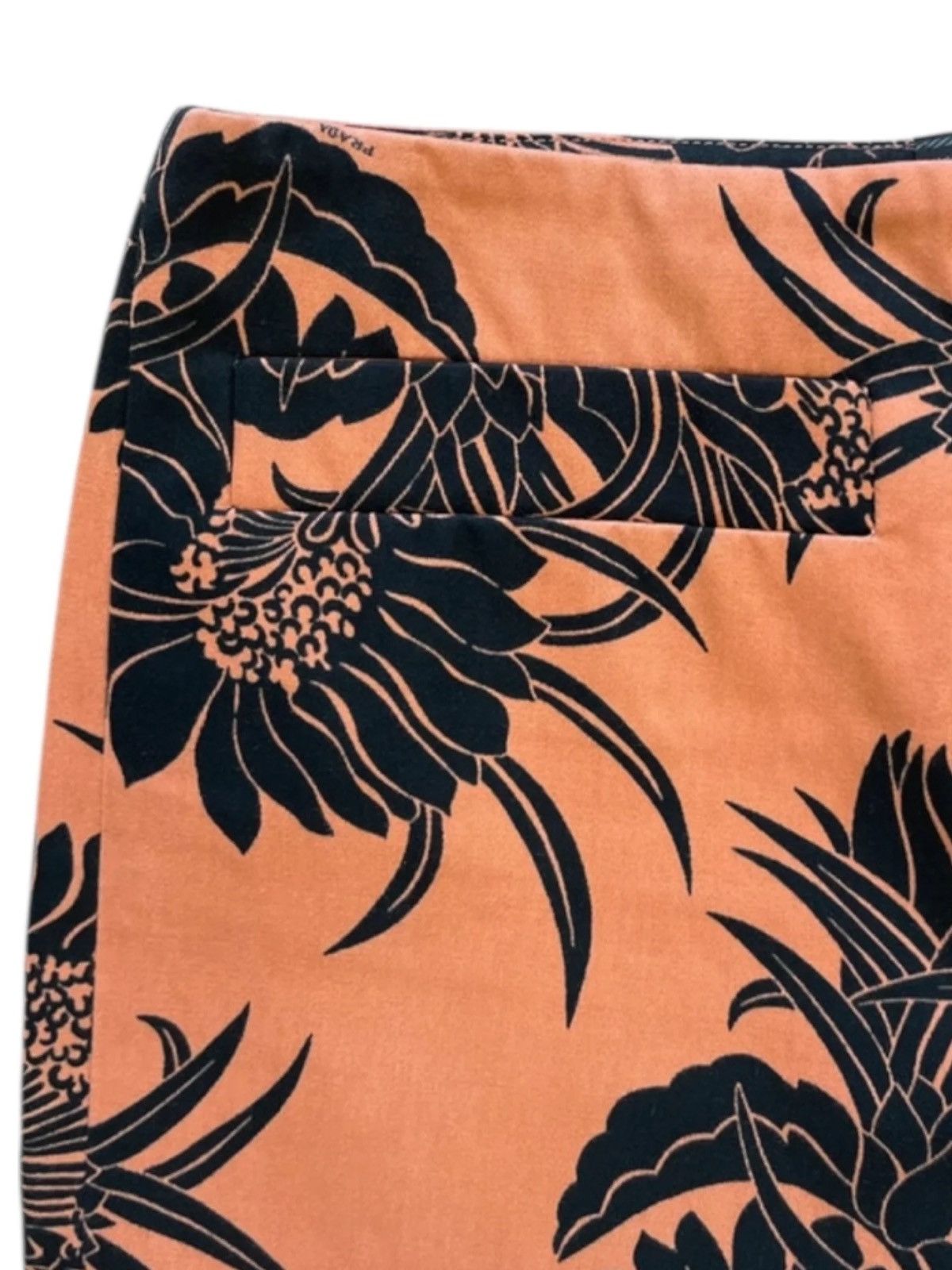 Prada Prada SS14 Tropical Flower Print Trousers Size 26" / US 2 / IT 38 - 5 Thumbnail