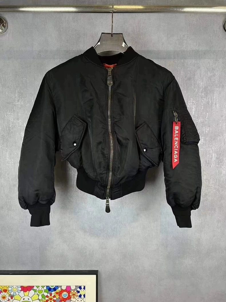 Balenciaga Balenciaga size 34 Flight Cotton jacket 2503-Nextarrow Size US S / EU 44-46 / 1 - 1 Thumbnail