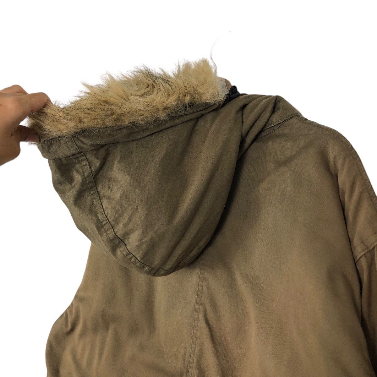 Stussy 🔥90’s Vintage Parka Jacket Stussy Mink Fur Hoodie Winter Size US L / EU 52-54 / 3 - 8 Thumbnail