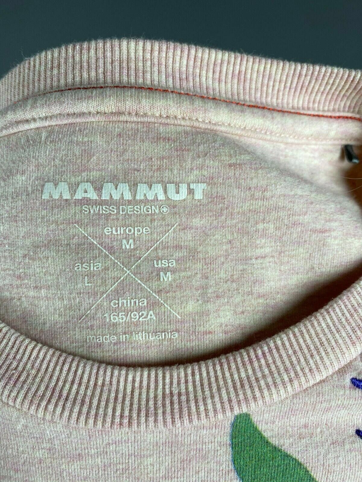 Mammut Mammut Designed Swiss Design Pink Sweatshirt Size M /L Size M / US 6-8 / IT 42-44 - 10 Thumbnail