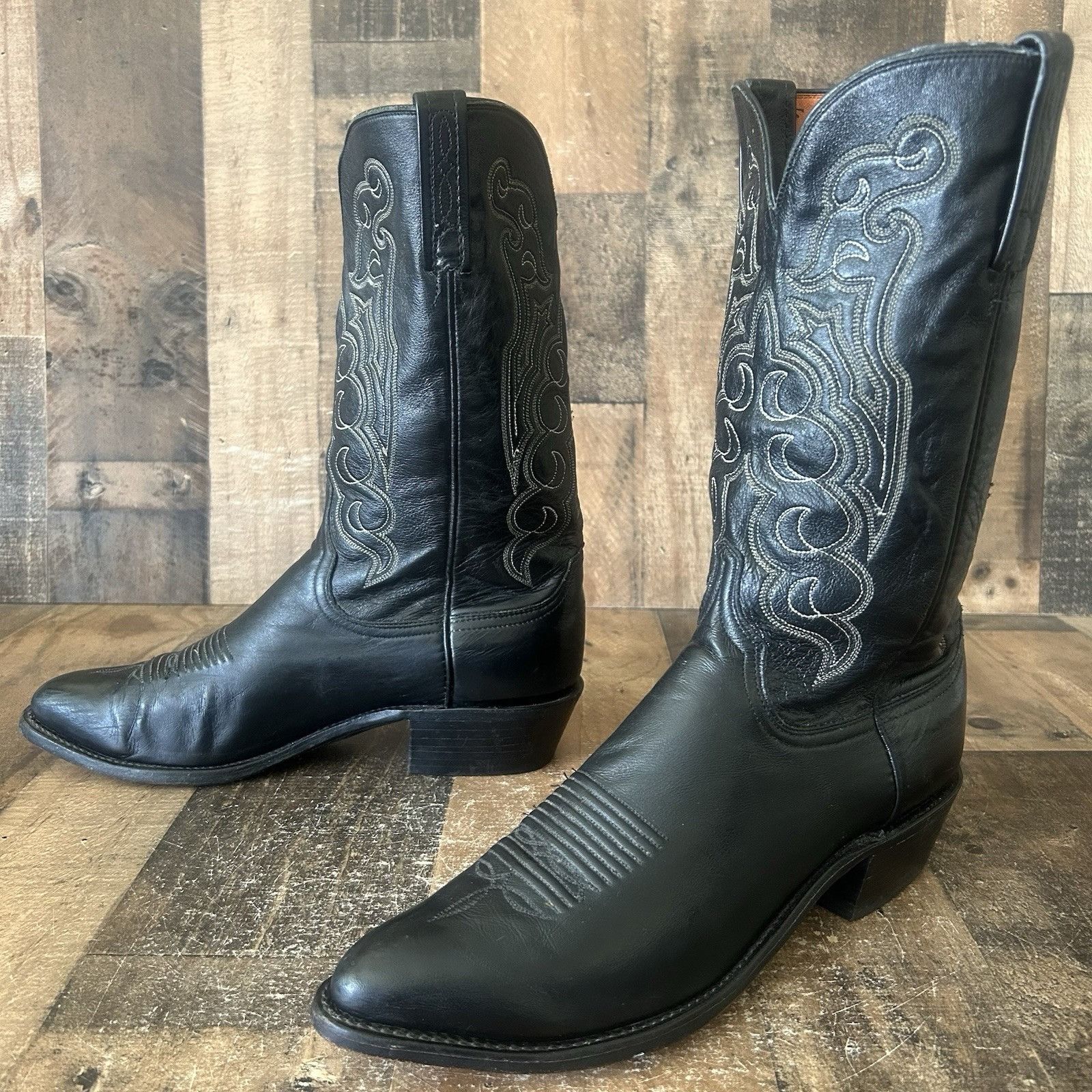 Lucchese Lucchese Black N1613J4 Western 1883 Cowboy Boots Mens 11 D Size US 11 / EU 44 - 10 Thumbnail
