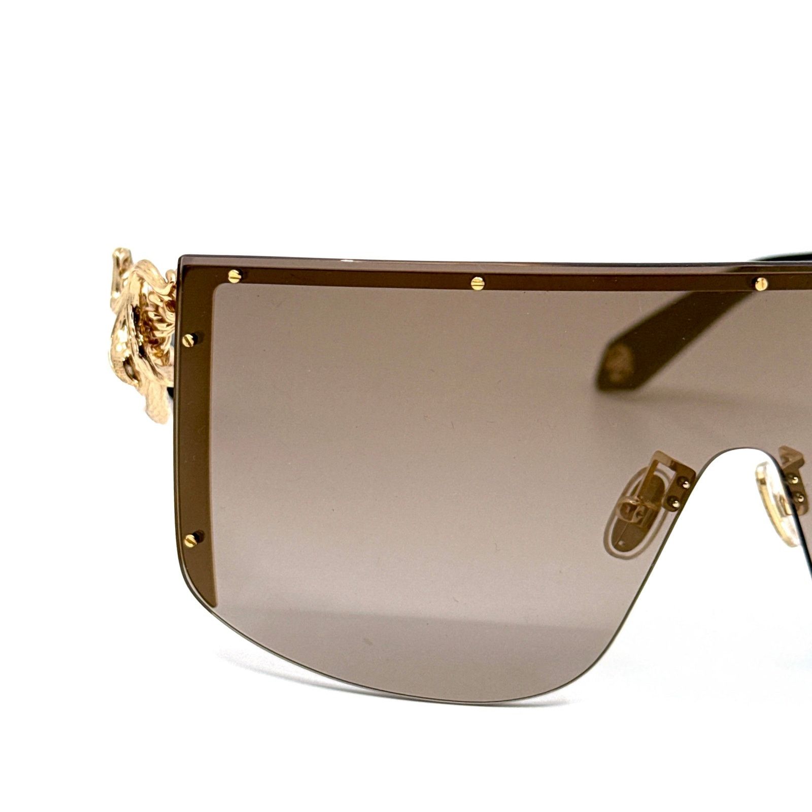 Roberto Cavalli New, ROBERTO CAVALLI Sunglasses SRC015 Col.300G Authentic Size ONE SIZE - 5 Thumbnail