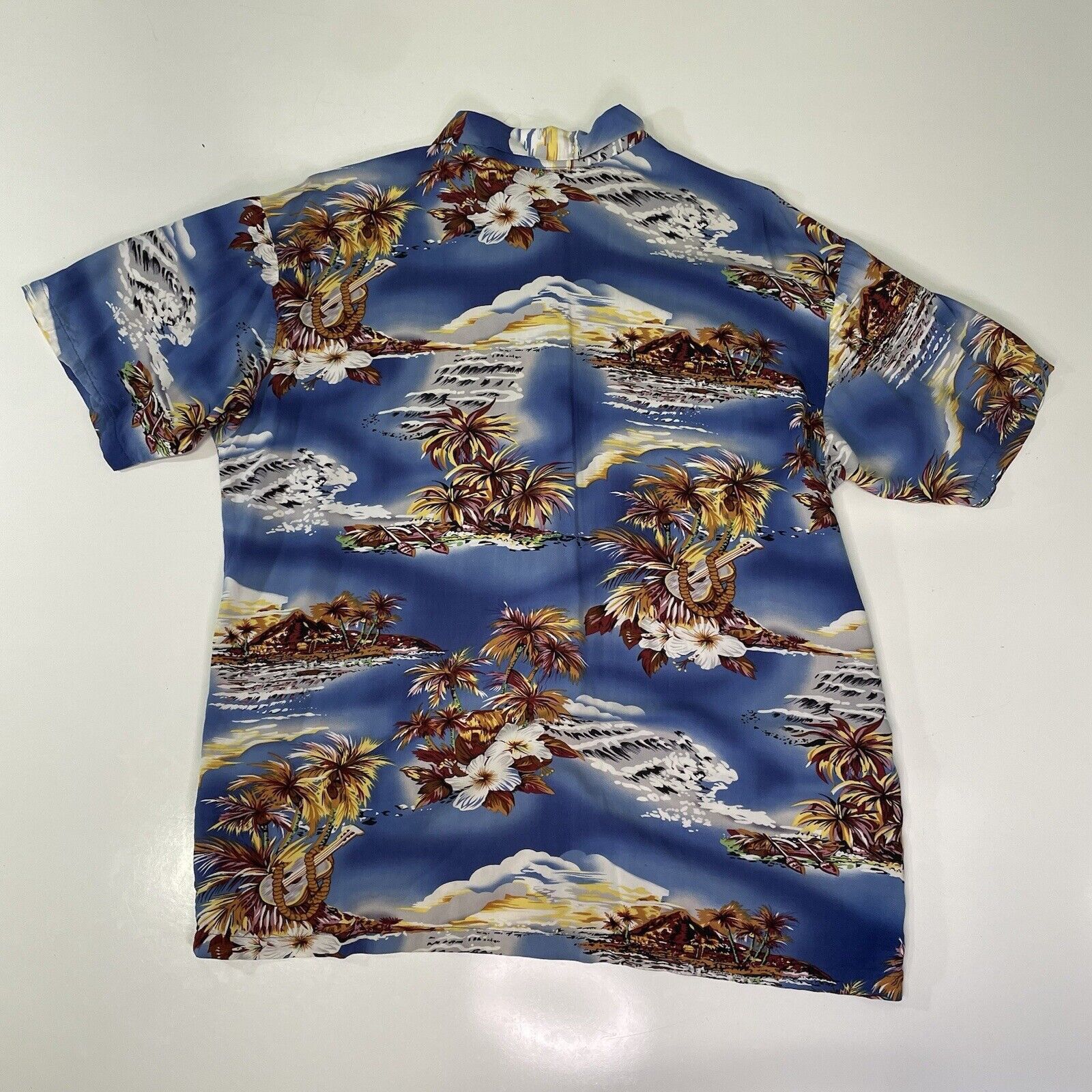 Hilo Hattie VTG Hilo Hattie Hawaiian Original Shirt XL Hawaii Volcano Size XL / US 12-14 / IT 48-50 - 8 Thumbnail