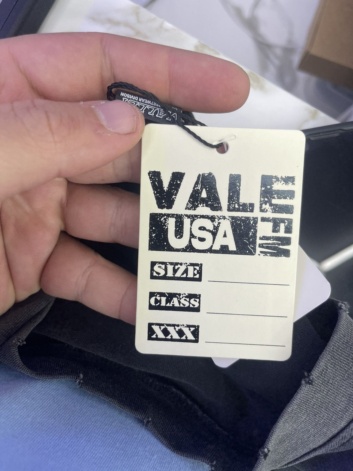 Vale Vale lives tee motorcycles racing black Size US L / EU 52-54 / 3 - 3 Thumbnail