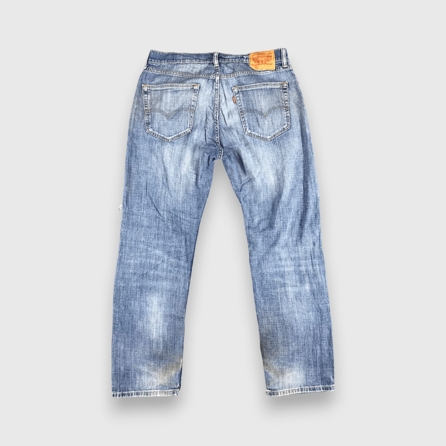 Levi's Vintage Blue Wash Levis 505 Jeans-J2028 Size US 35 - 2 Thumbnail