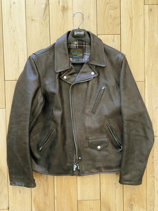 Schott Schott x 3Sixteen Perfecto Double Rider Horsehide | Grailed