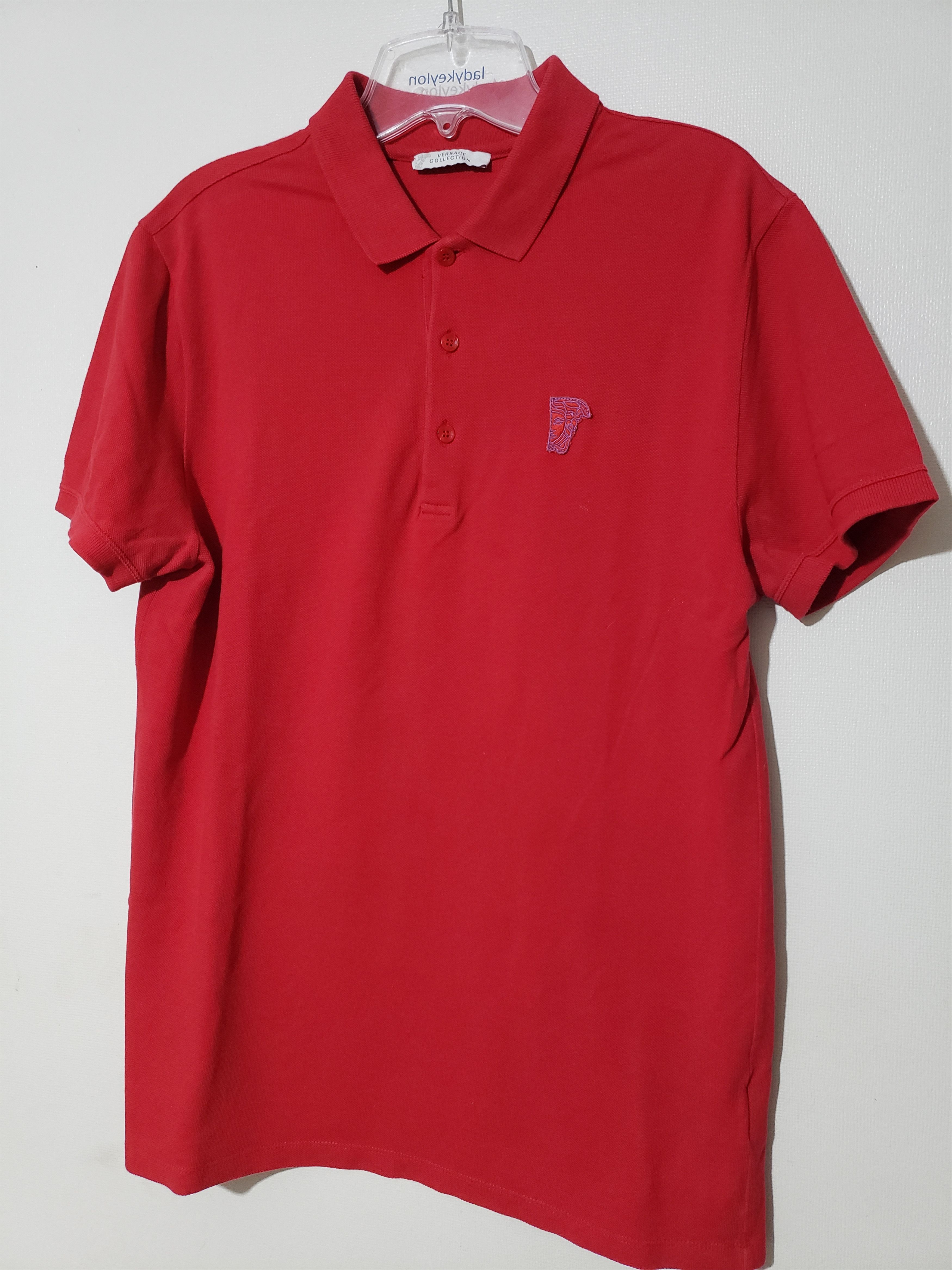 Versace Versace Collection polo tee mid medusa Size US L / EU 52-54 / 3 - 1 Thumbnail