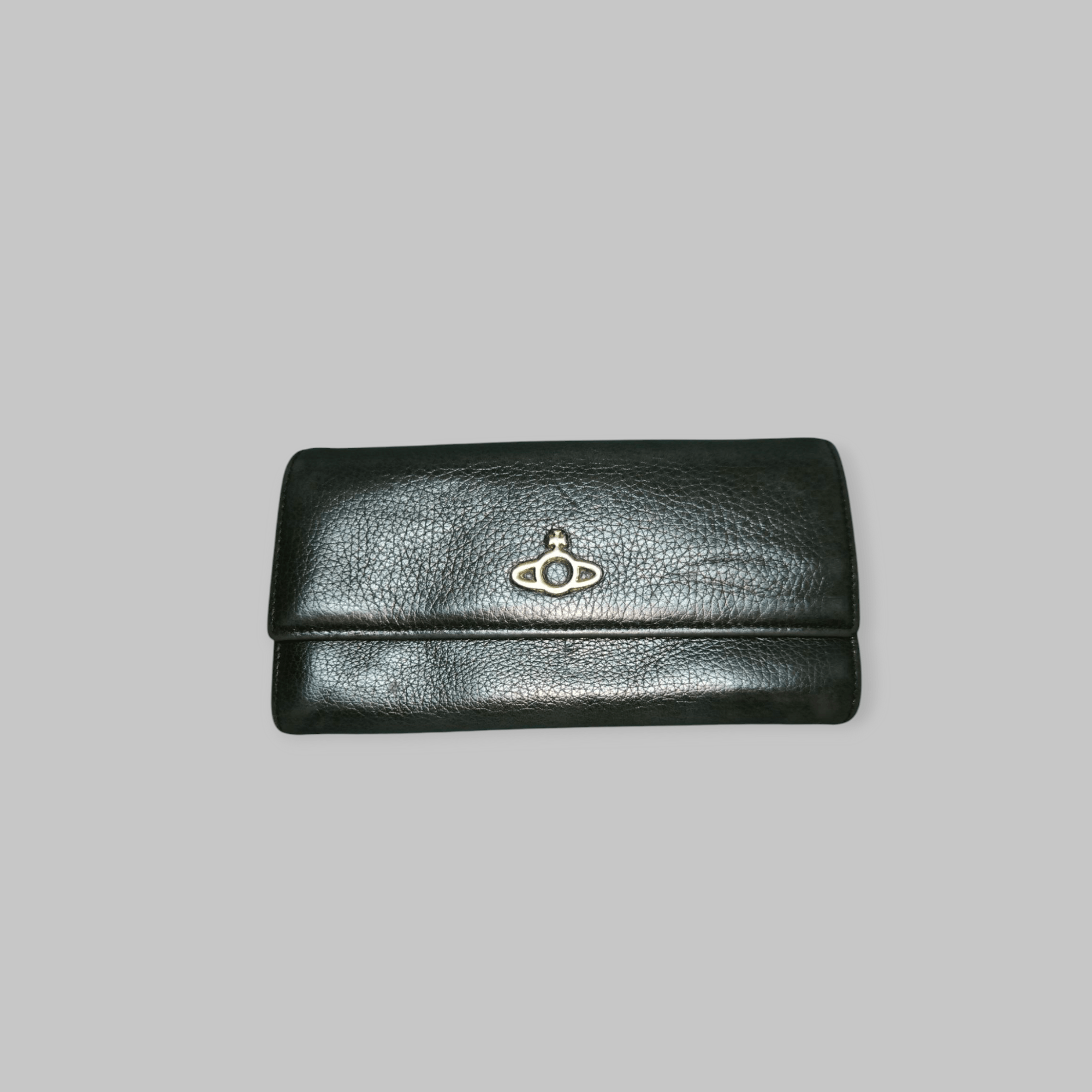Vivienne Westwood Orb Logo Leather Long Wallet Size ONE SIZE - 3 Thumbnail