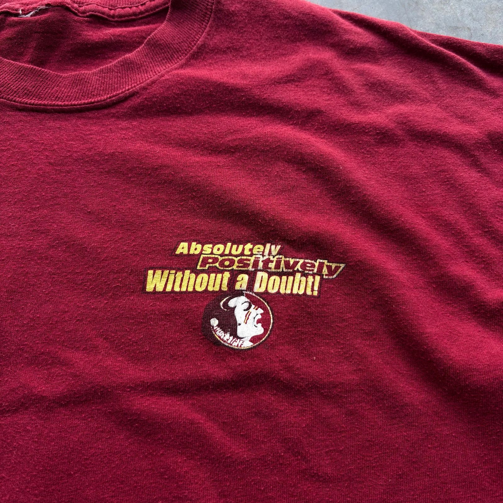 NCAA Vintage 90s Seminoles Football T-shirt Size US L / EU 52-54 / 3 - 2 Thumbnail