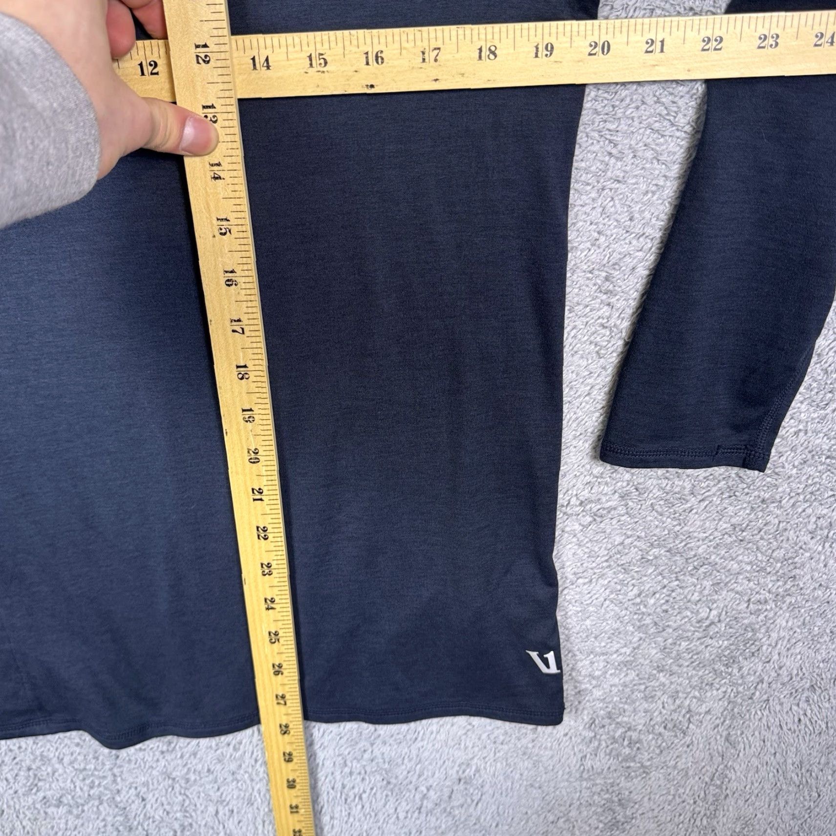 Vuori Vuori Ease Performance Half Zip 2.0 Men M Pullover Golf Jacket V221 Stretch Wick Shirt Regular Blue Golf Size US M / EU 48-50 / 2 - 5 Thumbnail