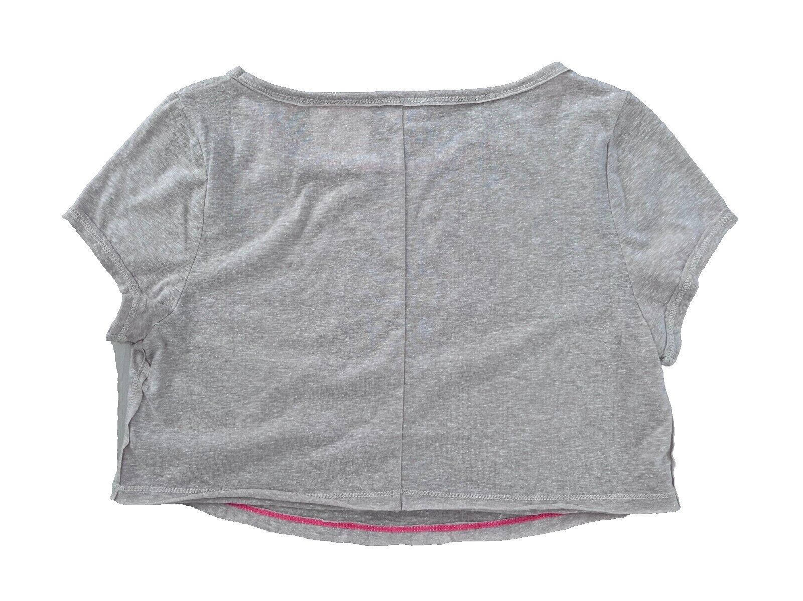 Free People Intimately Free People Back Seam Pilled Crop Tee Beige ( S ( Size S / US 4 / IT 40 - 2 Thumbnail