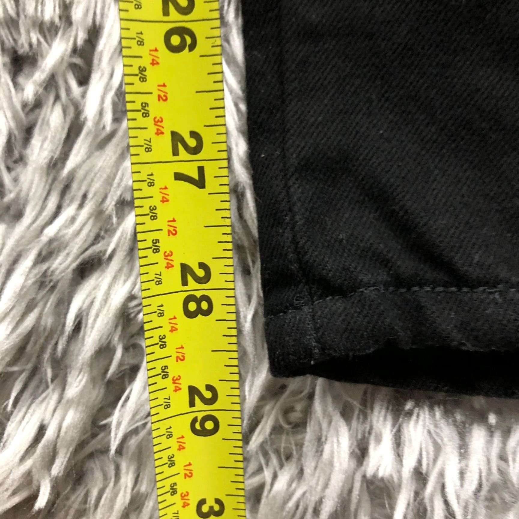 Vintage Elizabeth Jeans Women's Plus Size 18 High Rise Dark Wash Black Denim Skinny 5-Pocket Elizabeth Sport by Liz Claiborne Womens Jeans Mens? Size 40" / US 18 - 3 Thumbnail