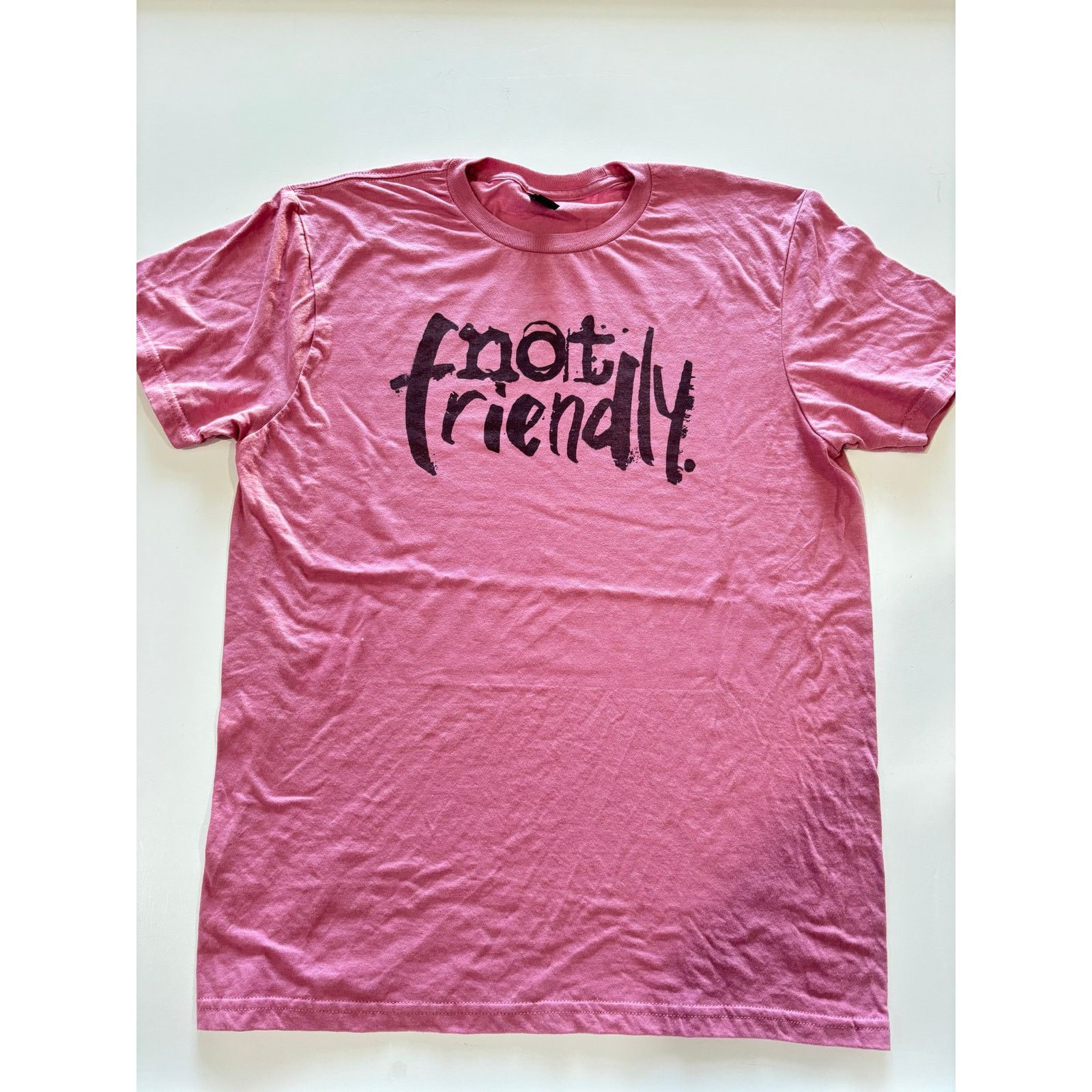Gildan Not Friendly T-Shirt Funny Relatable Sarcastic Tee Size M / US 6-8 / IT 42-44 - 2 Thumbnail