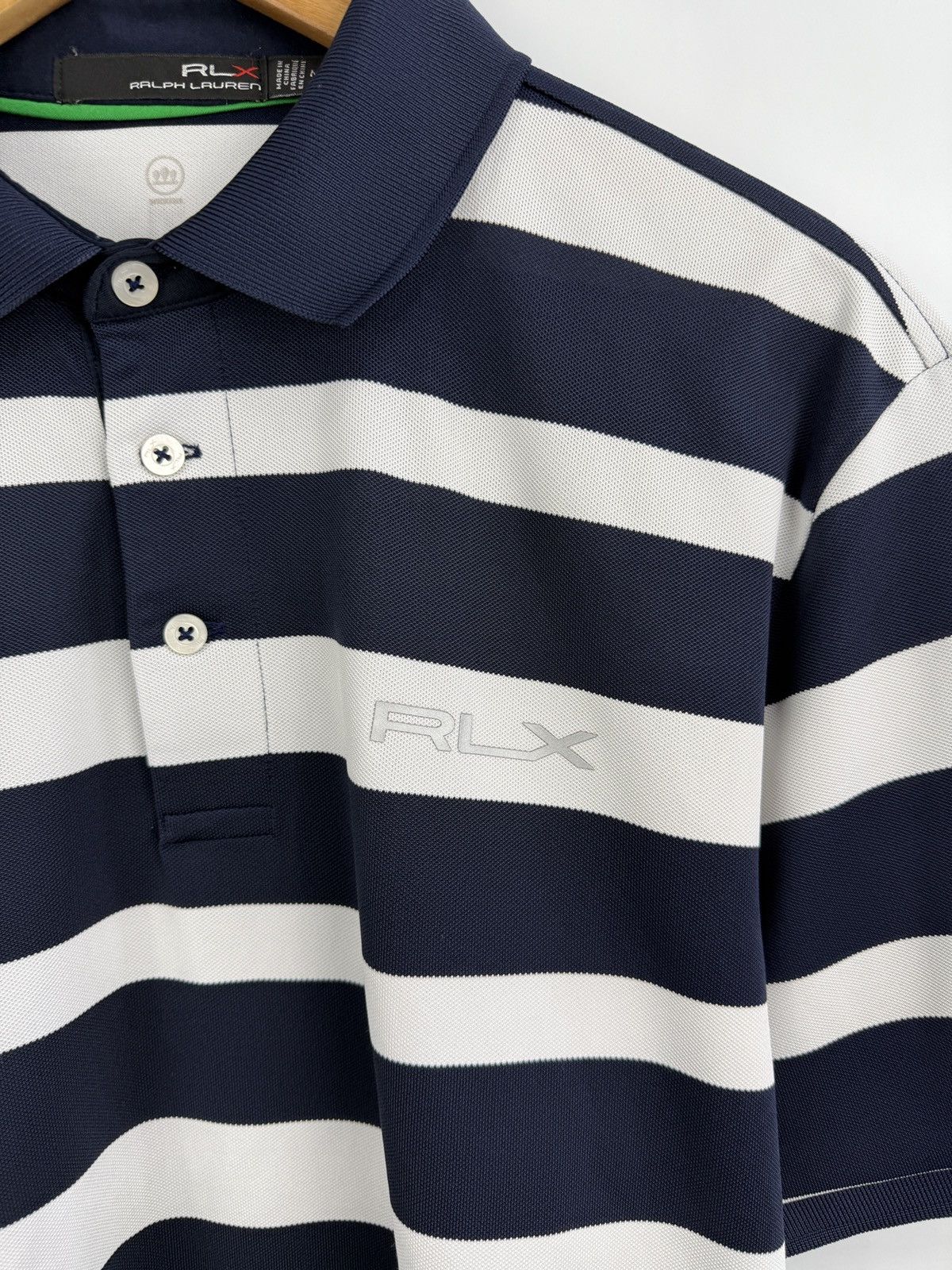 RLX Ralph Lauren 🇺🇸 Polo Ralph Lauren RLX eXtreme Sport Polo T-Shirt Y2K Rare Size US M / EU 48-50 / 2 - 4 Thumbnail