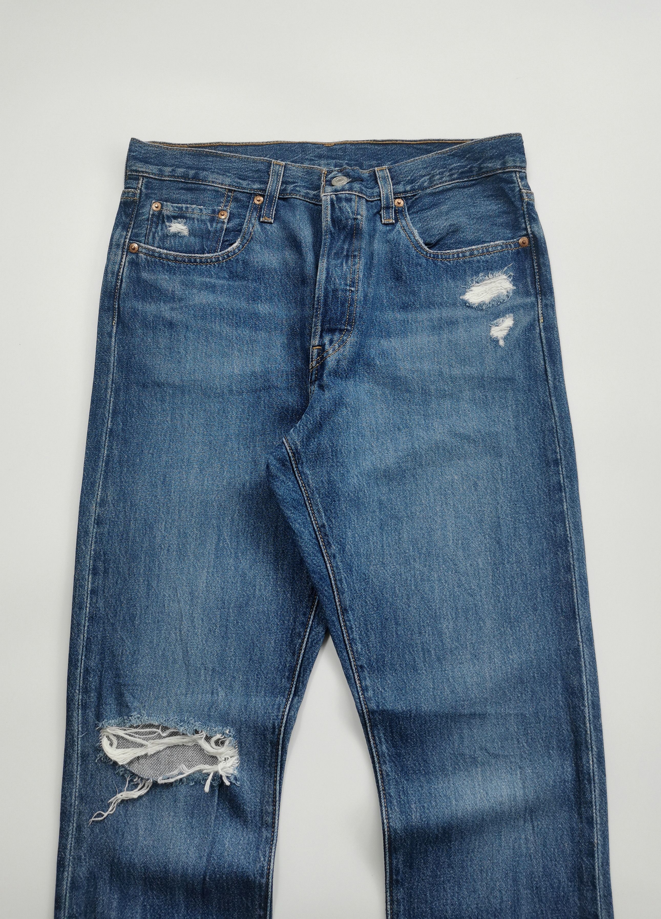 Levi's Vintage Levis 501 Skinny 29'x31.5 (Lenght 41.5') Size US 29 - 13 Thumbnail