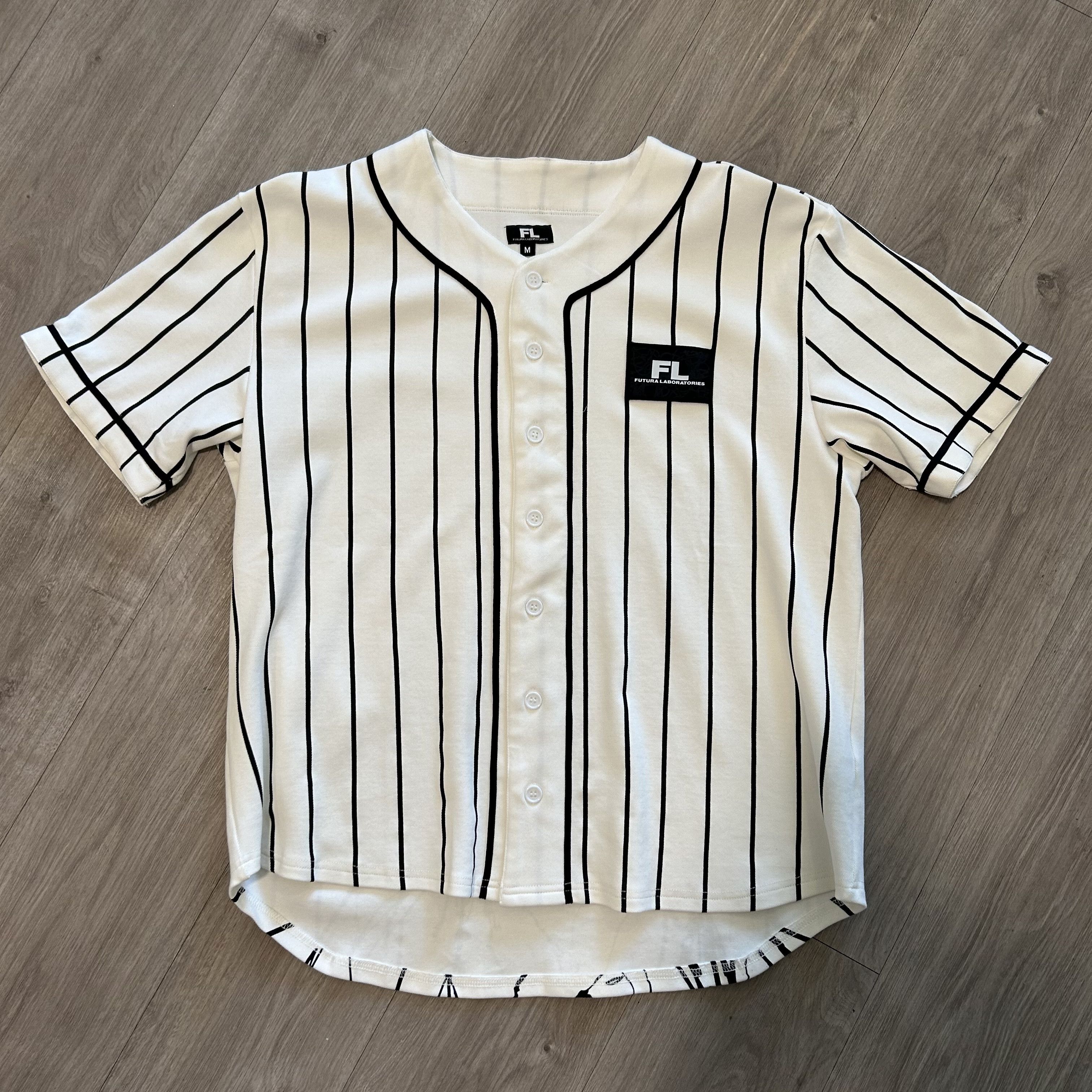 Futura Laboratories 2000 Pointman logo baseball jersey