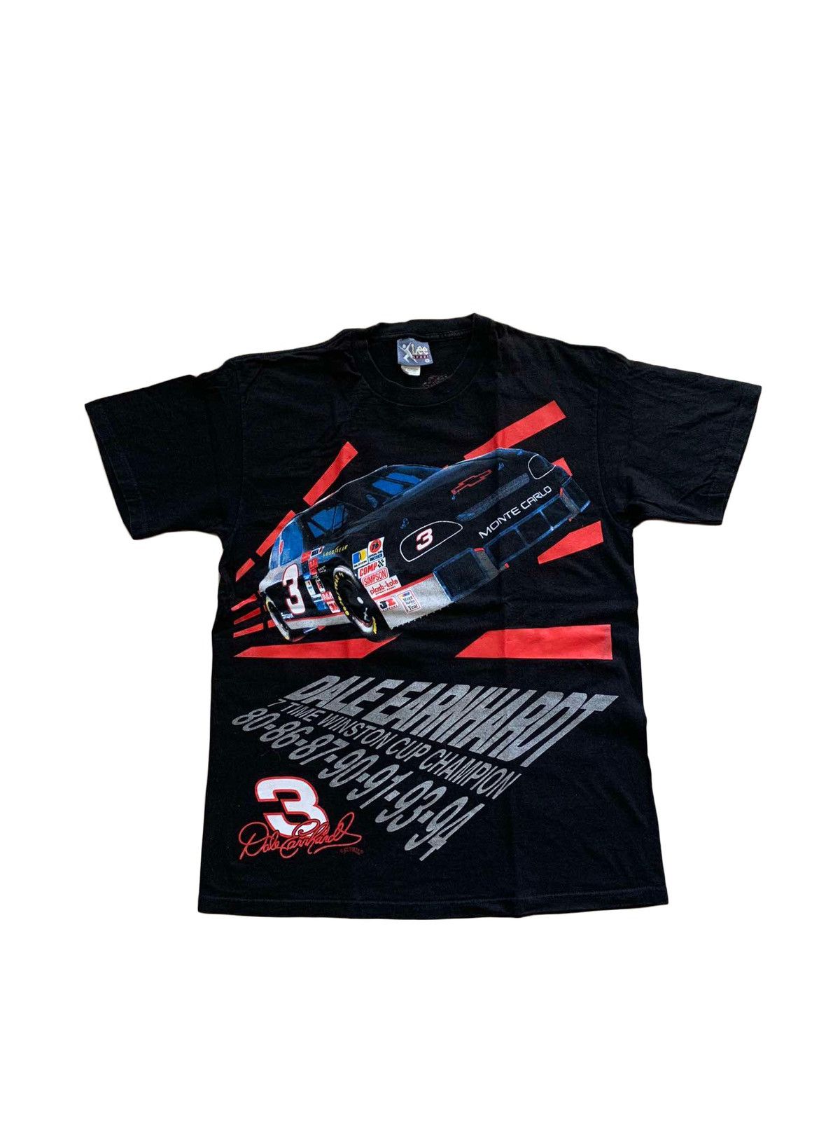 Lee × NASCAR × Vintage Vintage Dale Earnhardt Winston Cup Nascar AOP T-Shirt Size US L / EU 52-54 / 3 - 1 Thumbnail