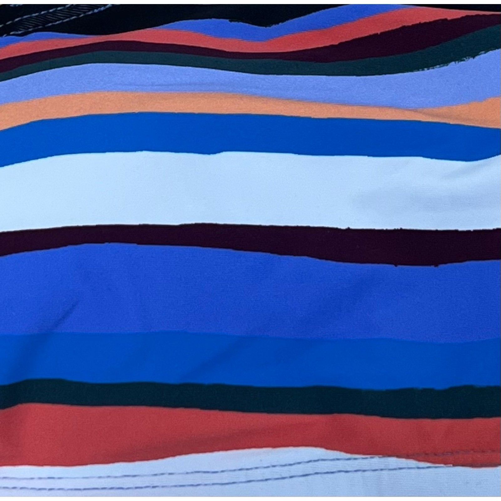 Other Anne Cole - Women's Easy Breezy Stripe Ring Strap Bandeau Sw Size ONE SIZE - 10 Thumbnail