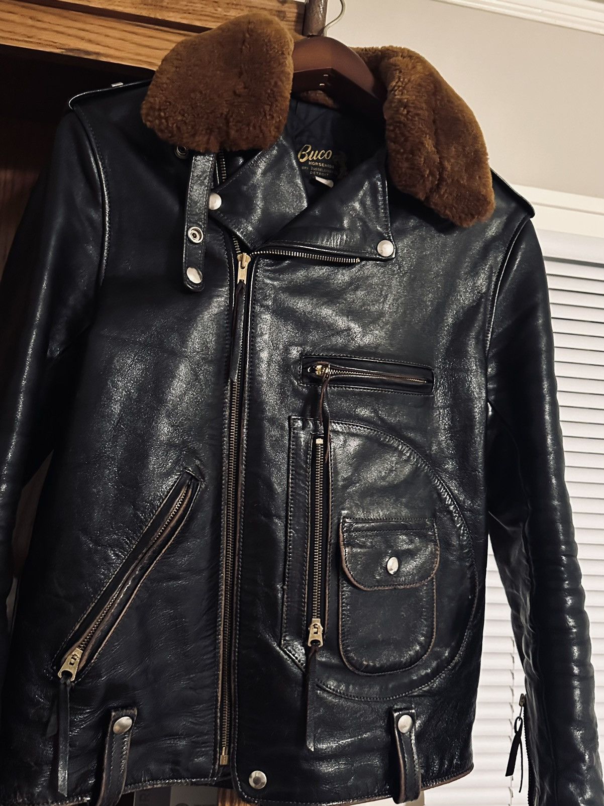 The Real McCoy's Buco J24L Horsehide leather jacket Size US M / EU 48-50 / 2 - 3 Thumbnail