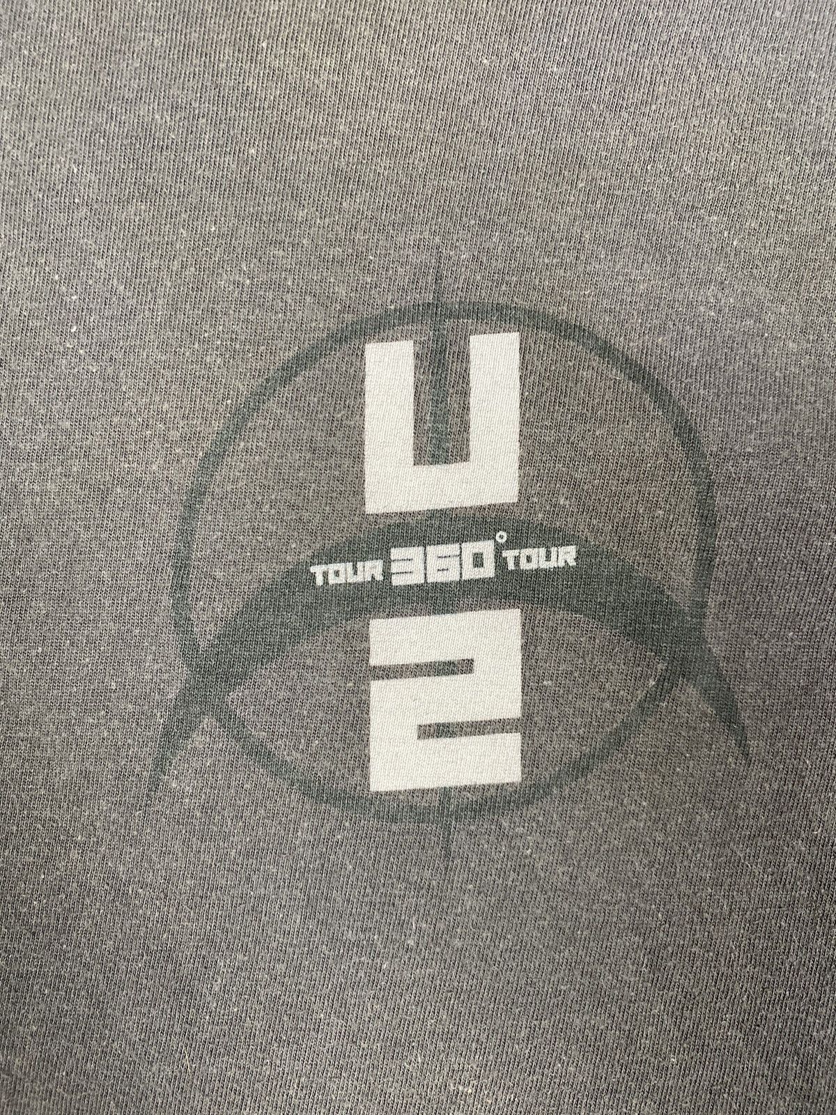 Band Tees Vintage U2 360 Tour Faded Tee T Shirt Size US M / EU 48-50 / 2 - 4 Thumbnail