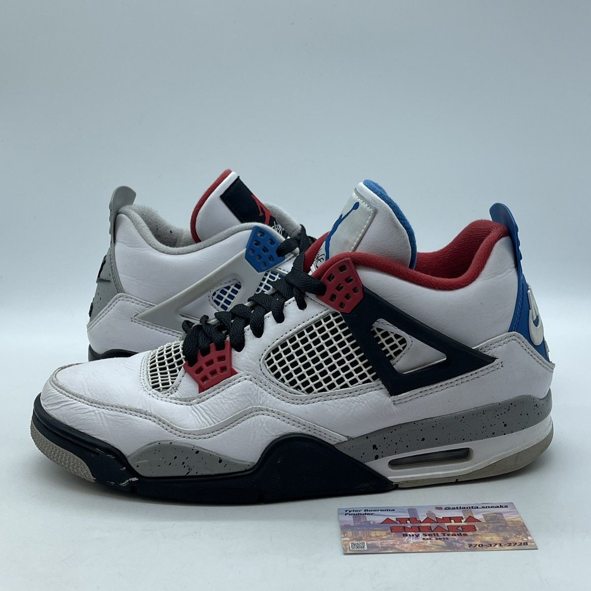Jordan Brand Air Jordan 4 what the 4 Size US 9.5 / EU 42-43 - 1 Thumbnail