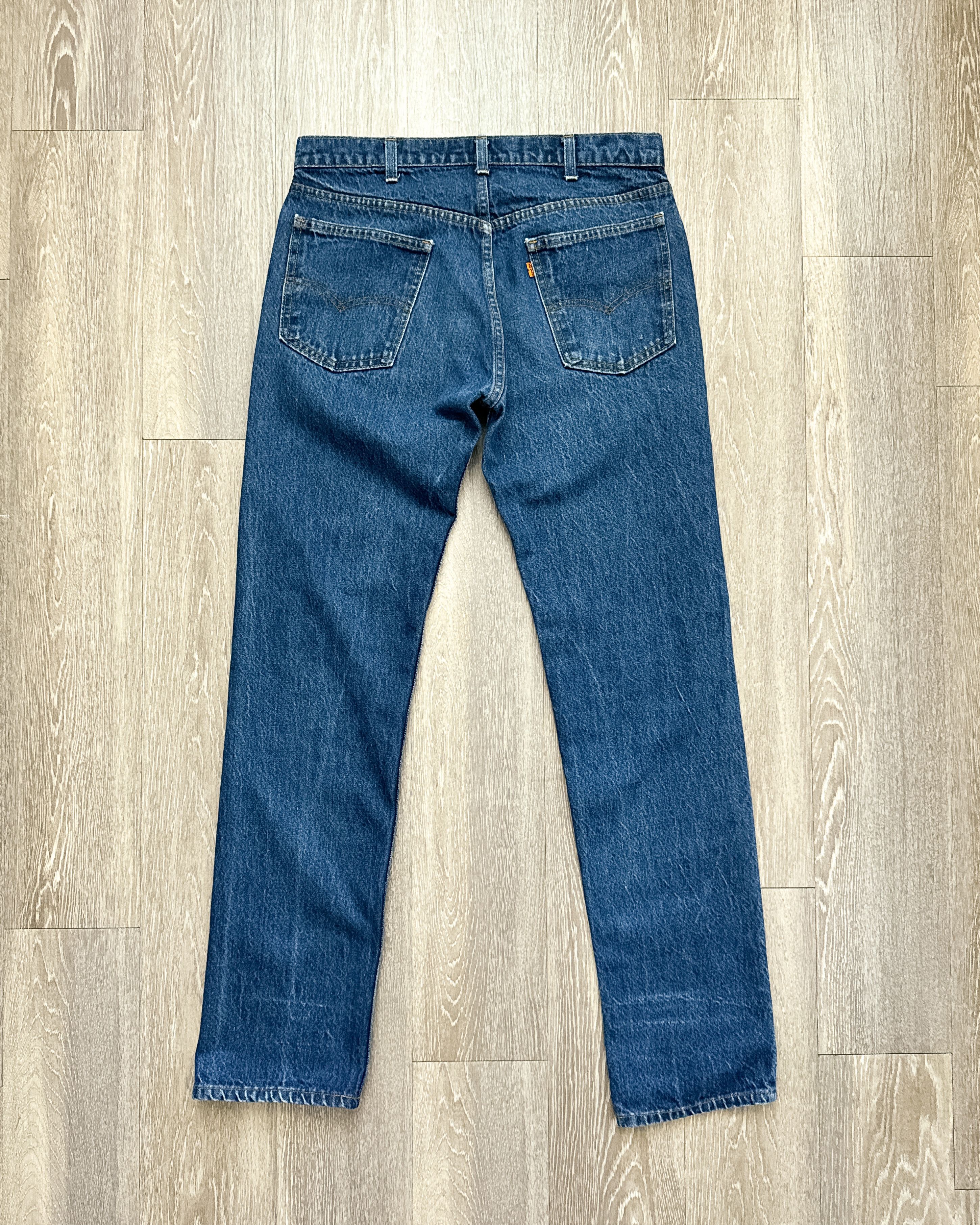 Levi's Vintage 1970s Levi's 505 Jeans Orange Tab Straight Leg 33 Size US 33 - 8 Thumbnail
