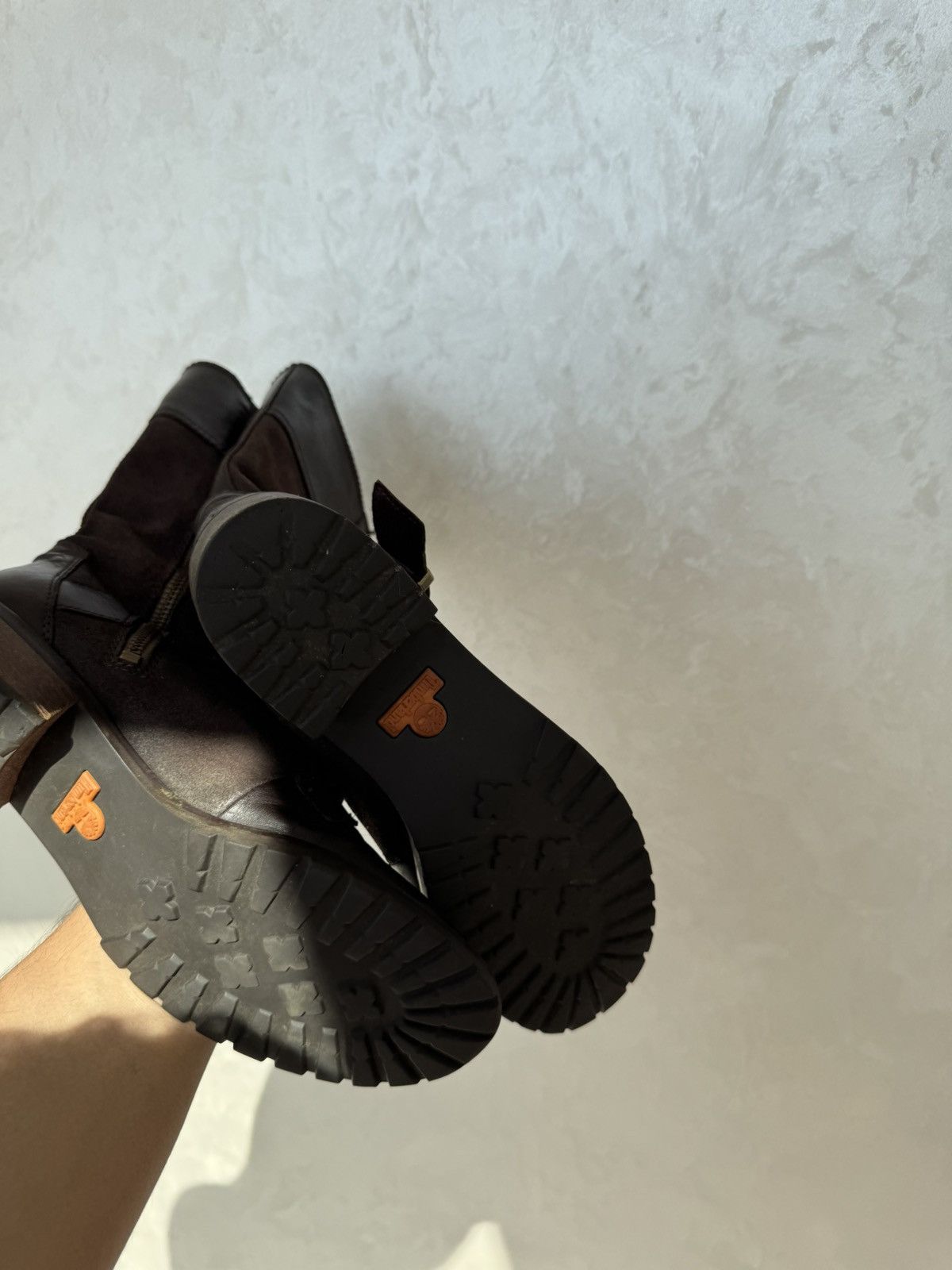 Timberland Vintage y2k Timberland Suede Racing Moto High Boots Size US 8.5 / IT 38.5 - 11 Thumbnail