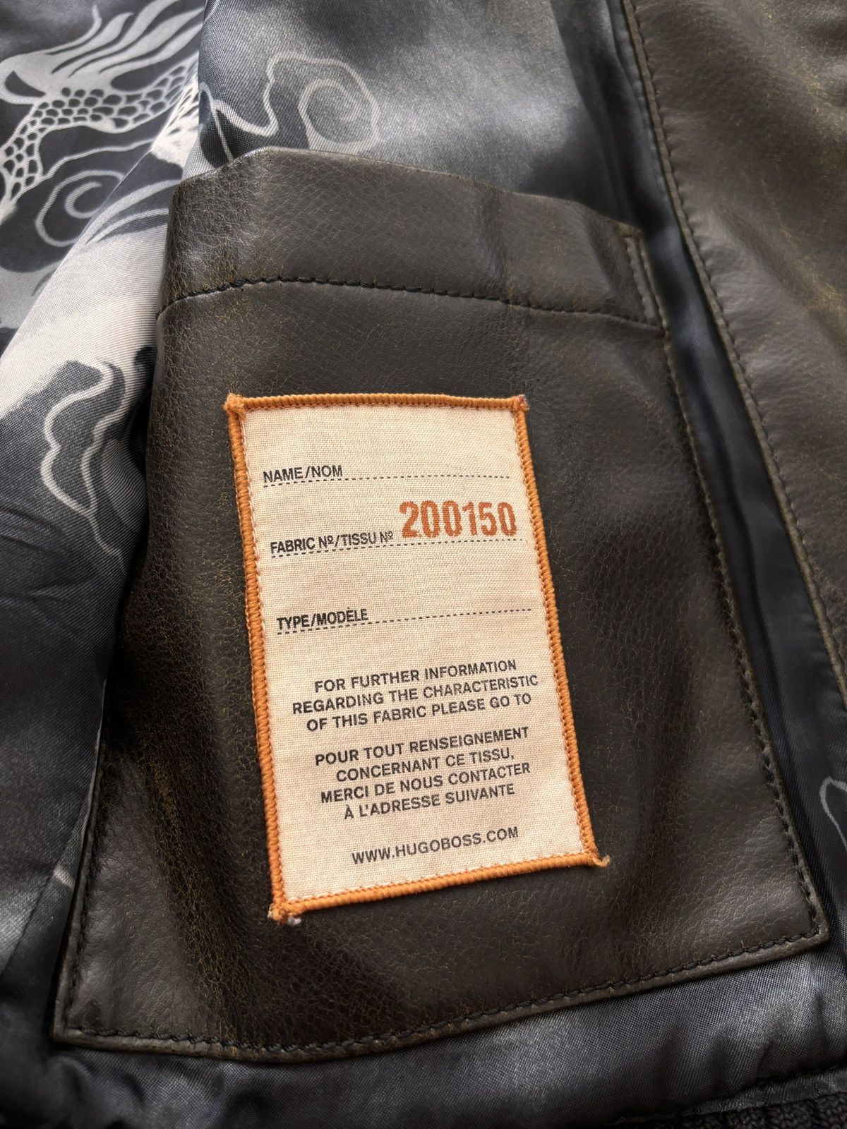 Hugo Boss Hugo Boss Leather Jacket Size US M / EU 48-50 / 2 - 8 Thumbnail