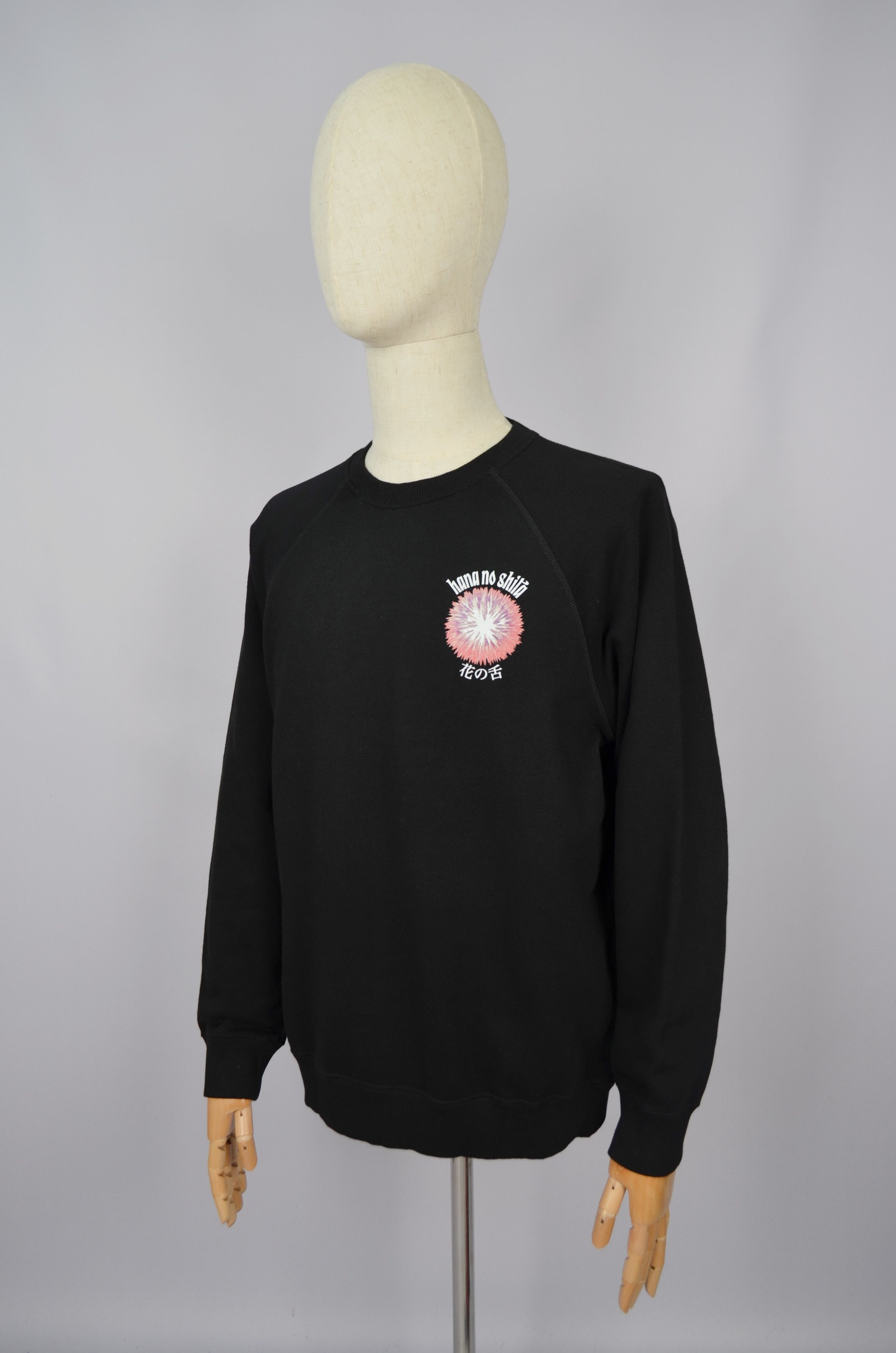 Edwin EDWIN Hana No Shita Mens Sweatshirt Black Size S P2P 22'8" Size US S / EU 44-46 / 1 - 6 Thumbnail