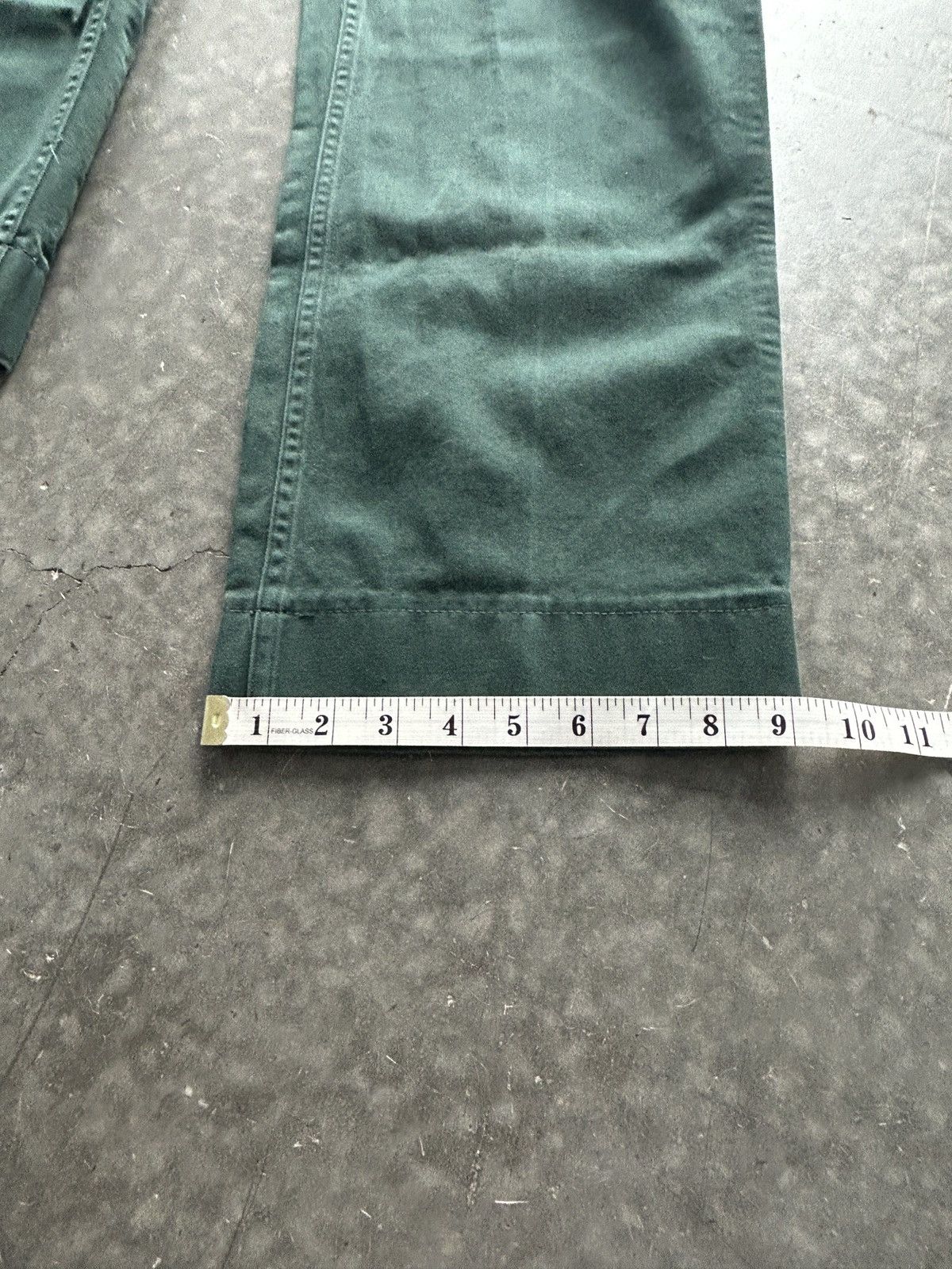 Vintage Vintage 60s Boy Scouts Wide Leg Pants Forest Green Size US 27 - 10 Thumbnail
