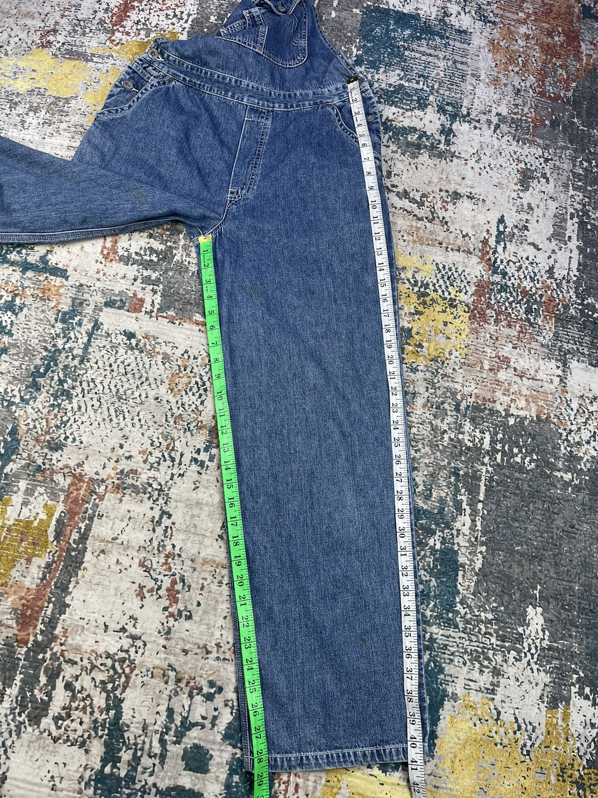 Esprit Vintage Esprit Denim Workwear Suspenders Jumpsuit Size US 30 / EU 46 - 19 Thumbnail