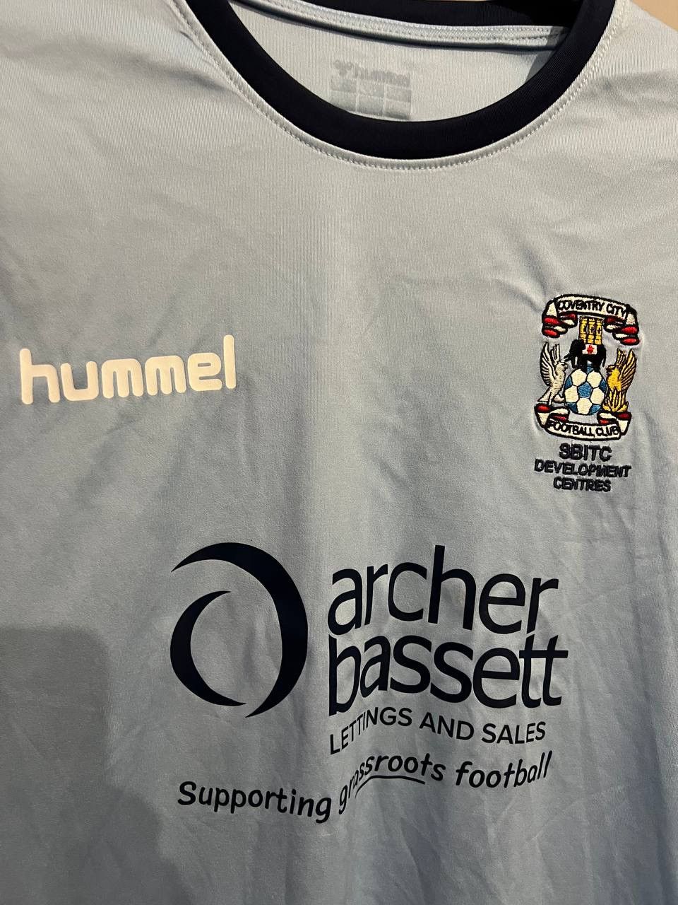 Hummel 2020 COVENTRY CITY #30 SOCCER JERSEY FOOTBALL SHIRT CENTER M Size US M / EU 48-50 / 2 - 5 Thumbnail