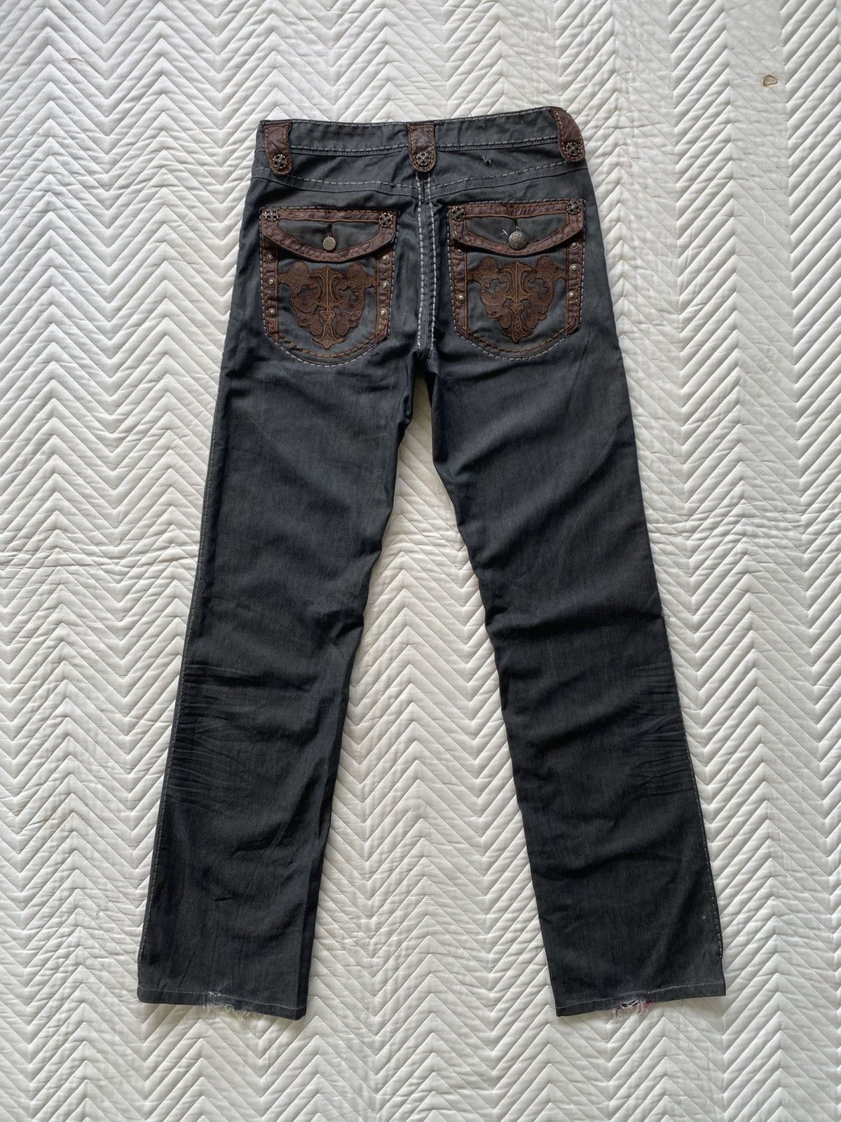Other Waxed Denim By Smash Denim Size US 33 - 2 Thumbnail