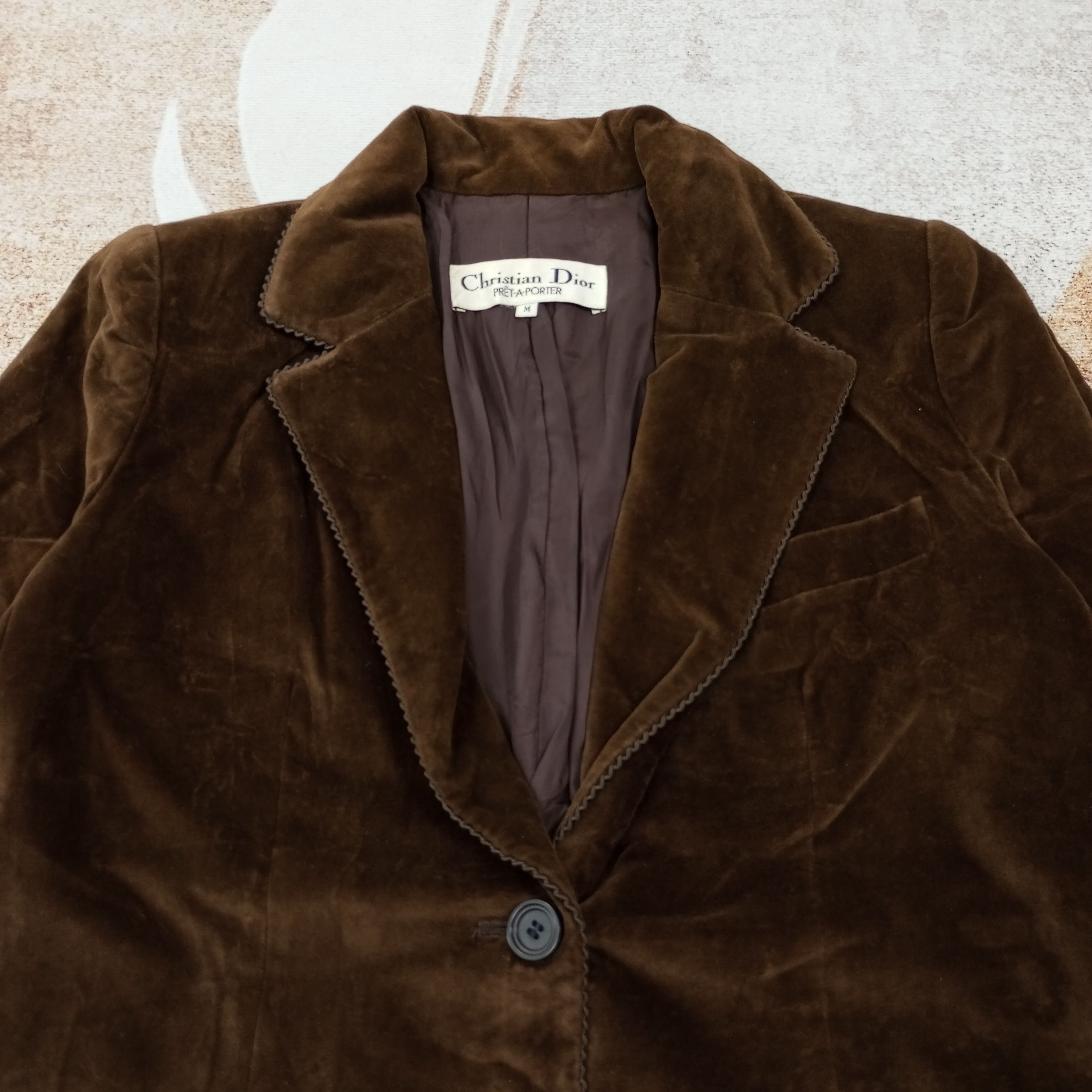 Christian Dior Monsieur Christian Dior Fashion Brand Custom Art Blazer c234n3 Size S / US 4 / IT 40 - 5 Thumbnail