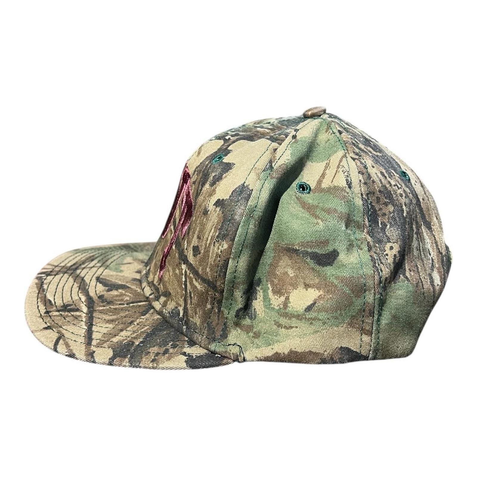 Vintage 90s SWT Southwest Texas Camo Snapback Hat