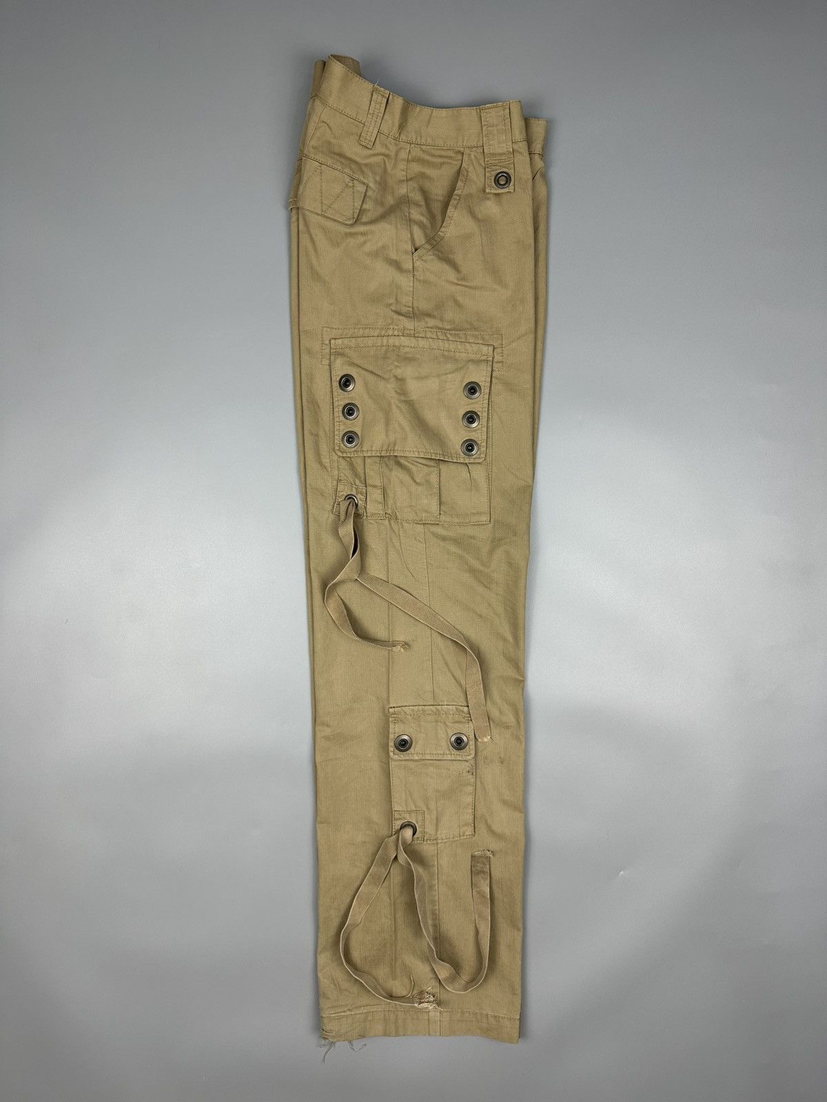 If Six Was Nine × Le Grande Bleu (L.G.B.) 291295 Homme Bondage Multi Pocket Cargo Pant Size US 31 - 8 Thumbnail